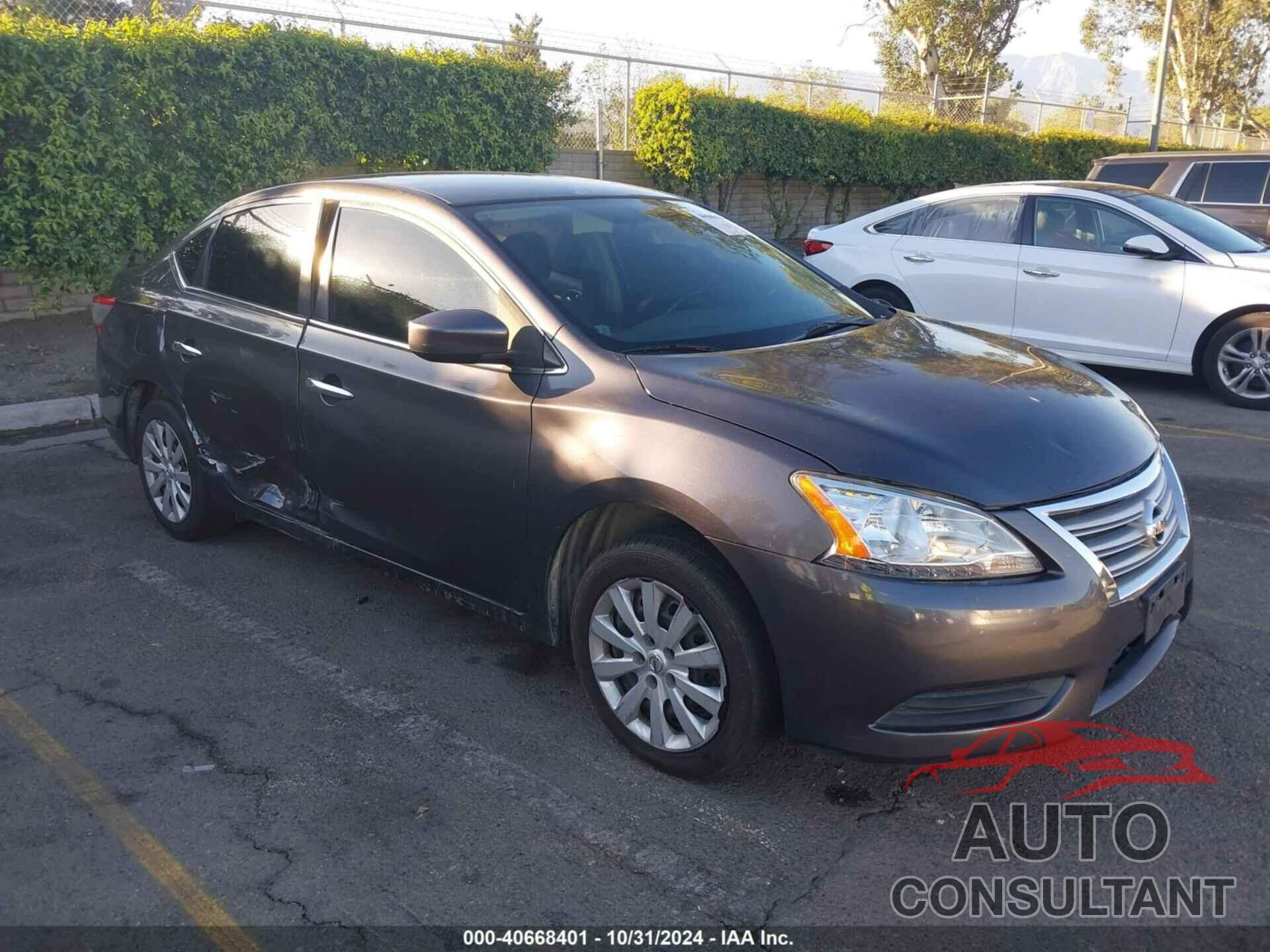 NISSAN SENTRA 2015 - 3N1AB7AP8FY320297