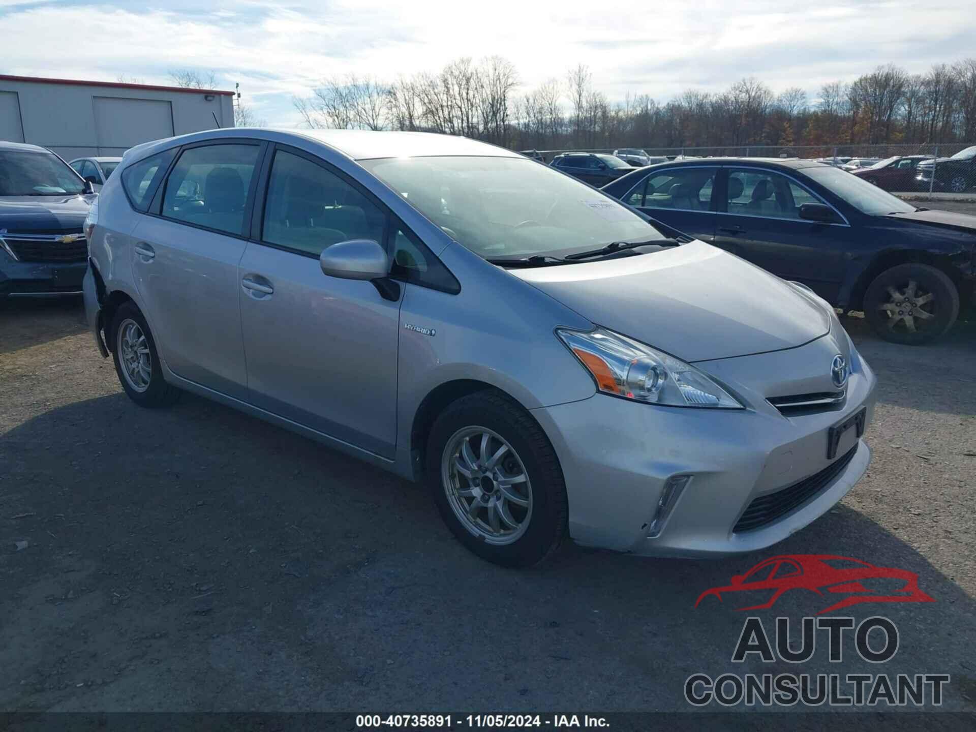 TOYOTA PRIUS V 2014 - JTDZN3EU4EJ005760