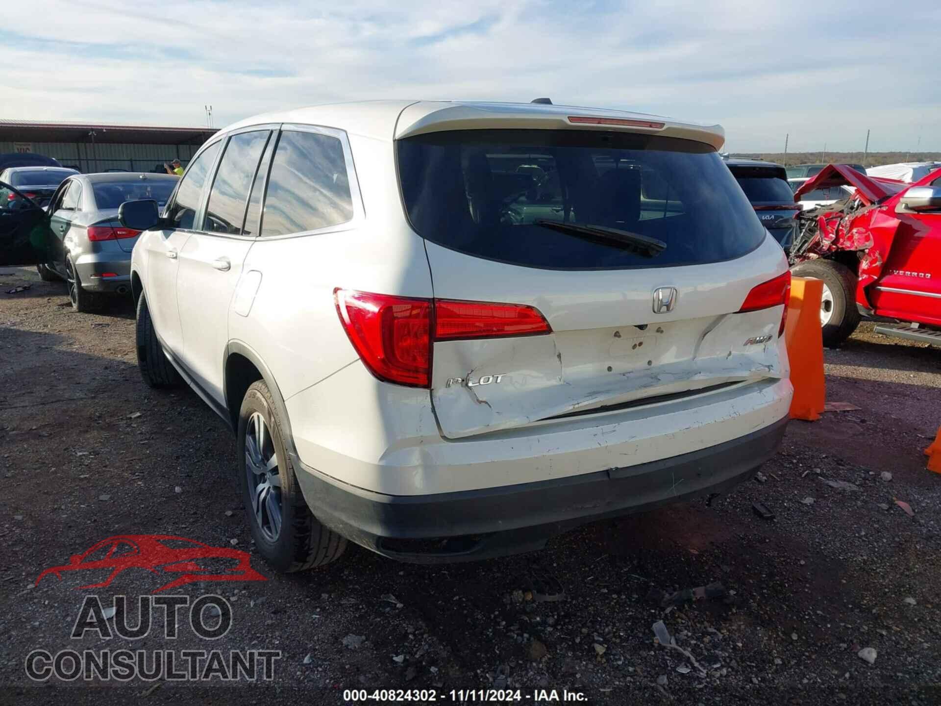 HONDA PILOT 2017 - 5FNYF6H85HB054258