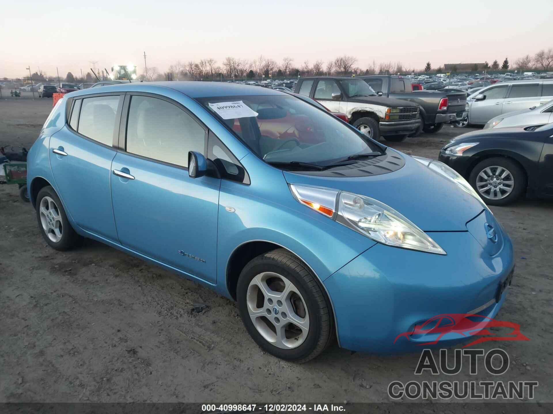 NISSAN LEAF 2011 - JN1AZ0CP0BT009532
