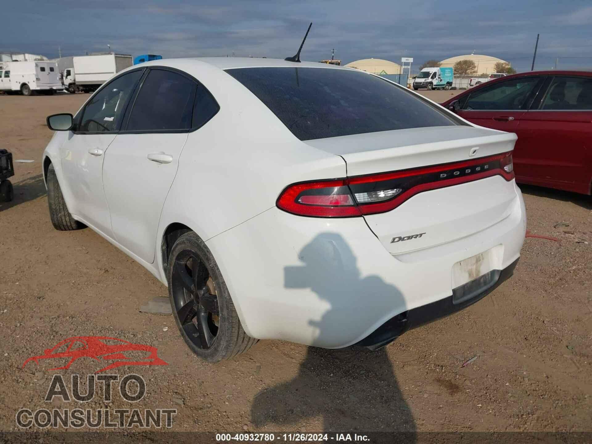 DODGE DART 2015 - 1C3CDFBB4FD187414