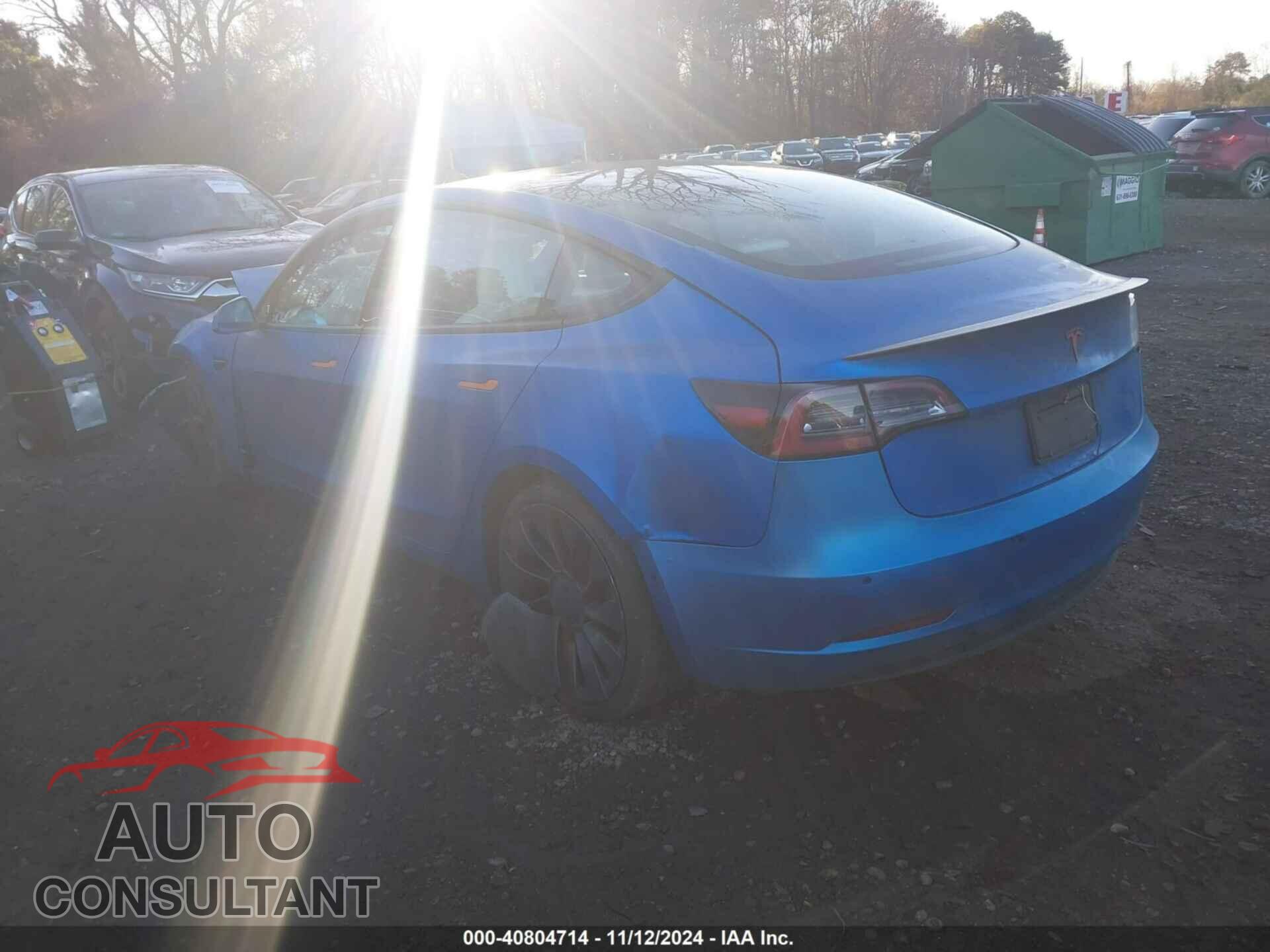 TESLA MODEL 3 2021 - 5YJ3E1EC9MF059675