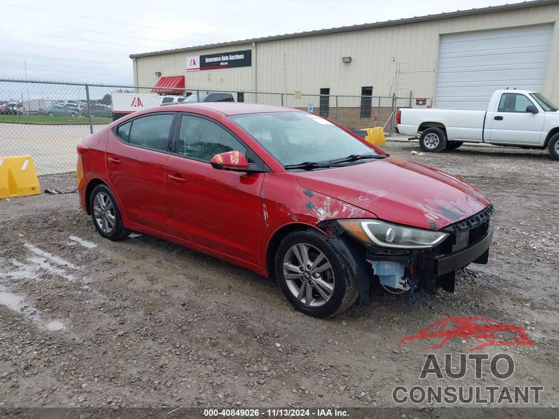 HYUNDAI ELANTRA 2017 - 5NPD84LF8HH188606