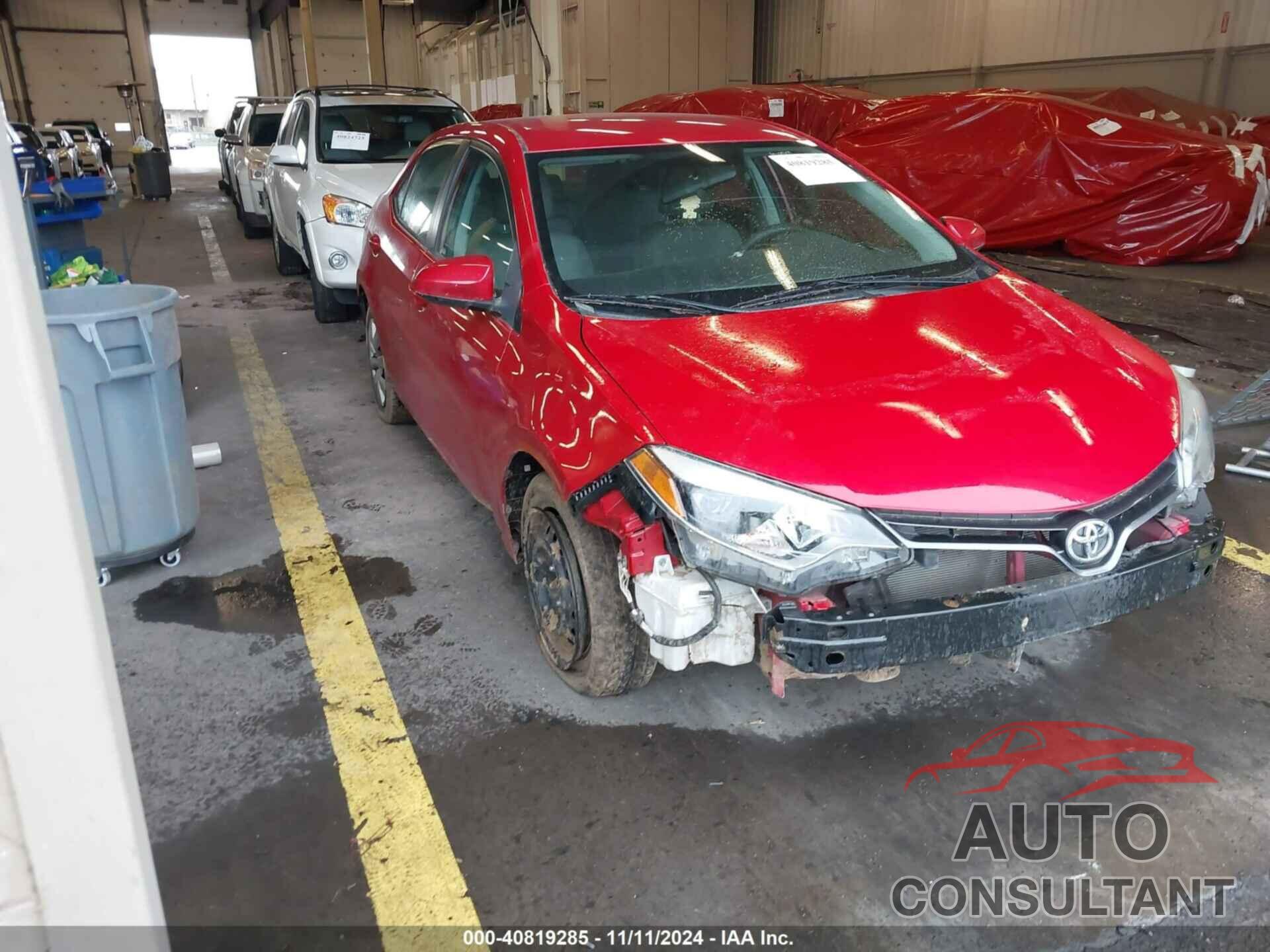 TOYOTA COROLLA 2016 - 2T1BURHE4GC569094