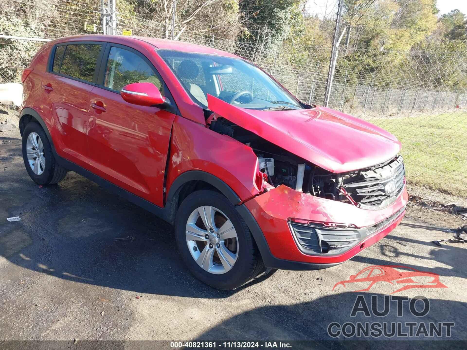 KIA SPORTAGE 2013 - KNDPB3A24D7442156