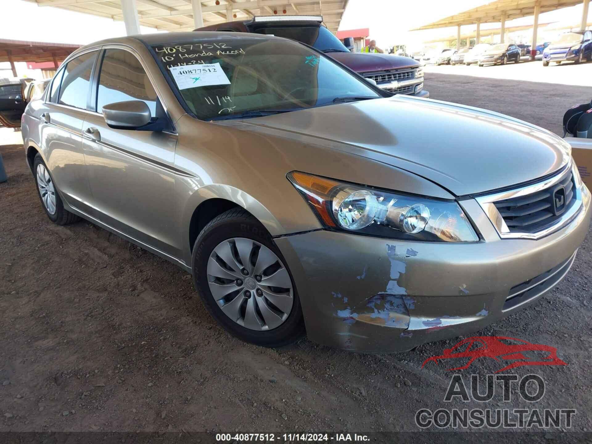 HONDA ACCORD 2010 - 1HGCP2F38AA099069