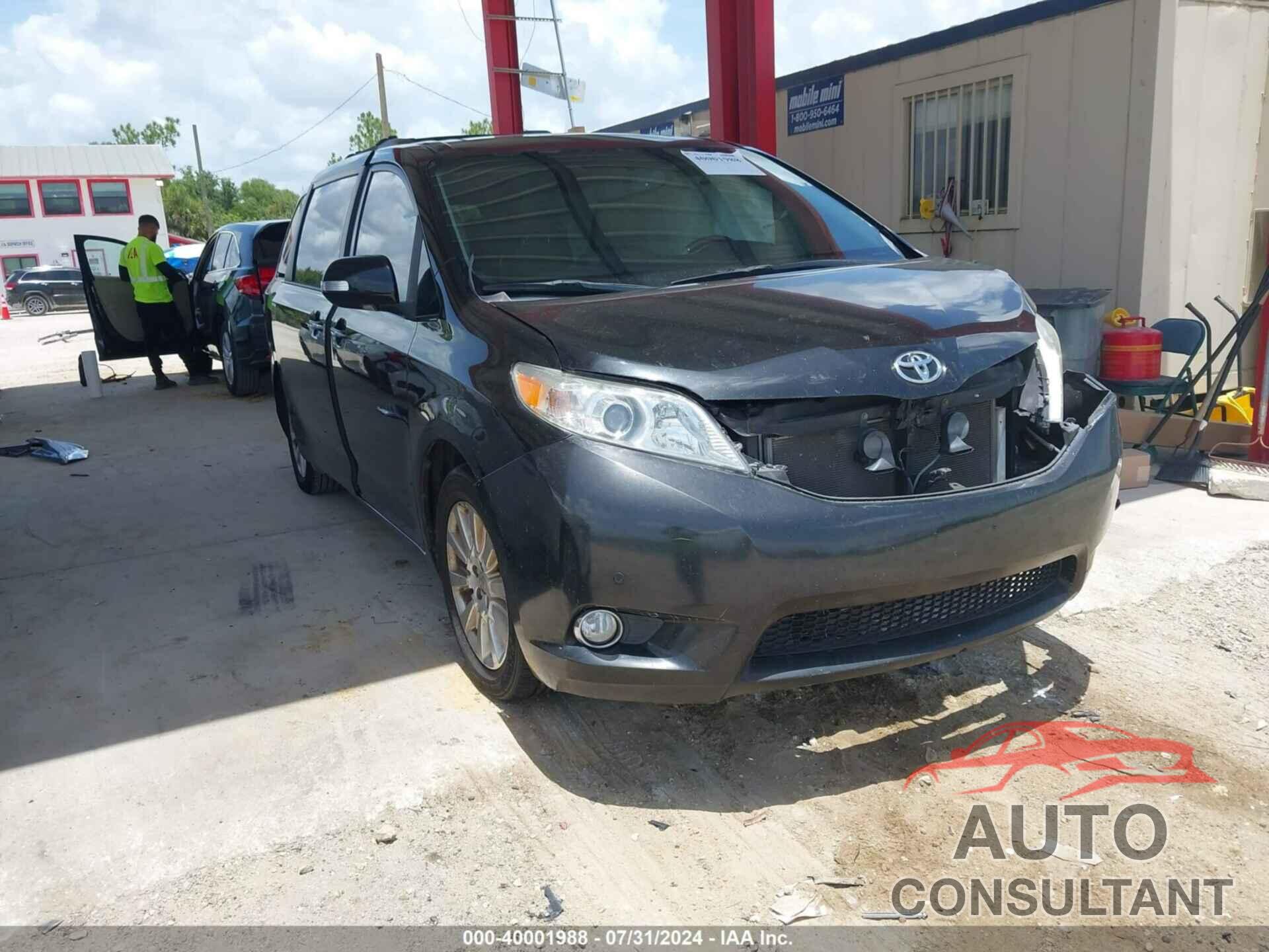 TOYOTA SIENNA 2014 - 5TDYK3DC2ES423847