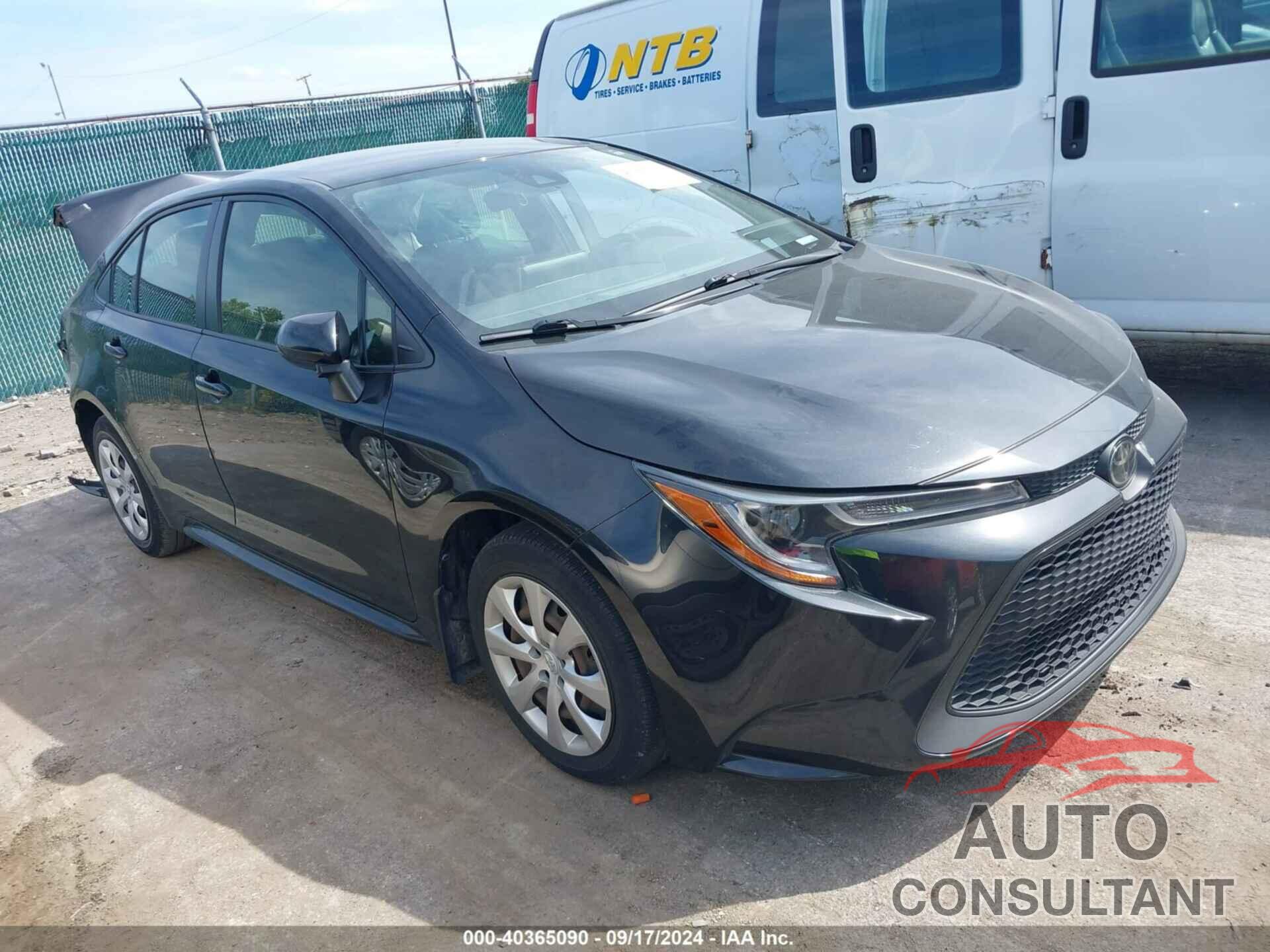 TOYOTA COROLLA 2020 - JTDEPRAE7LJ062459