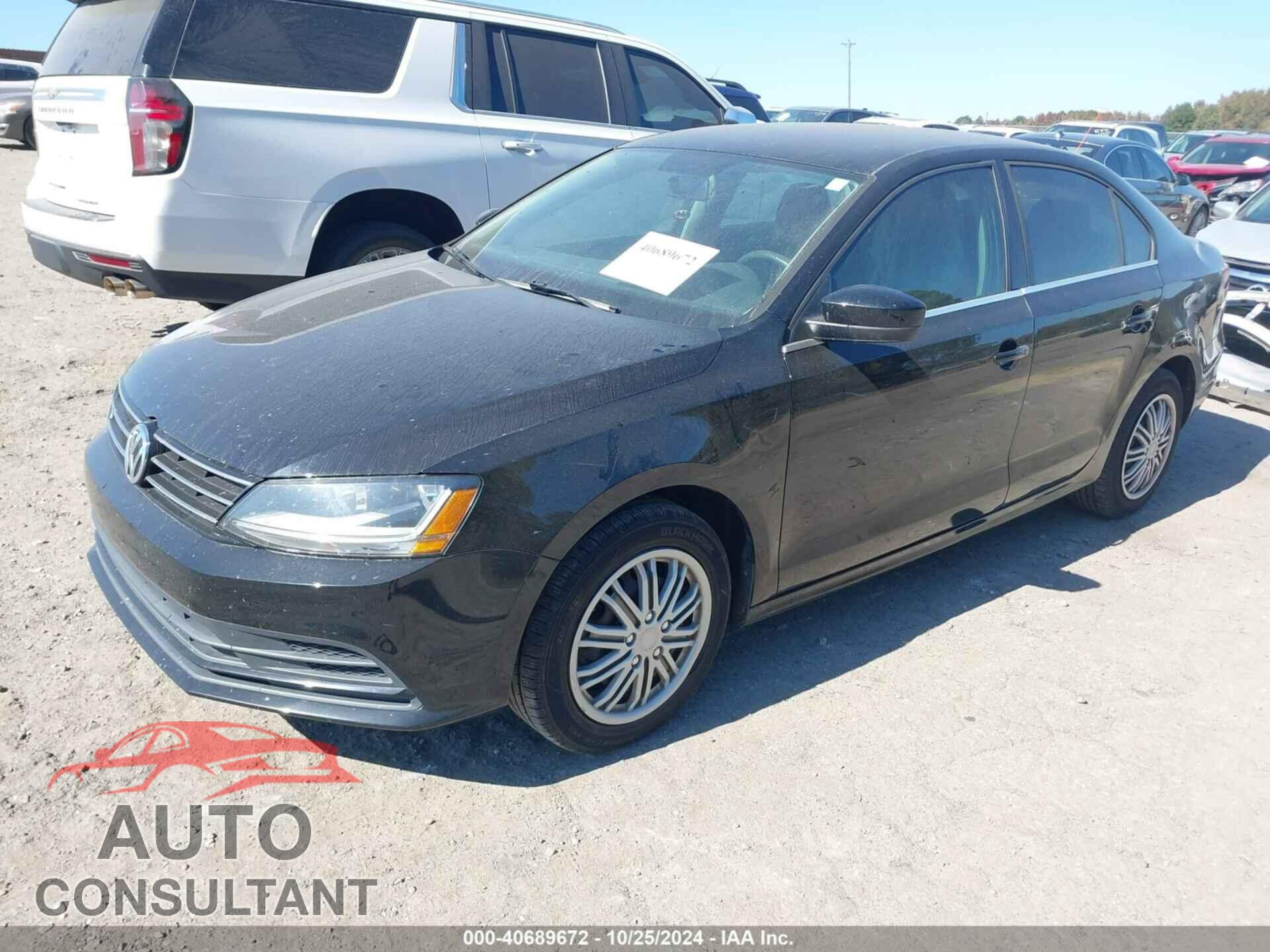 VOLKSWAGEN JETTA 2017 - 3VW2B7AJ7HM369155