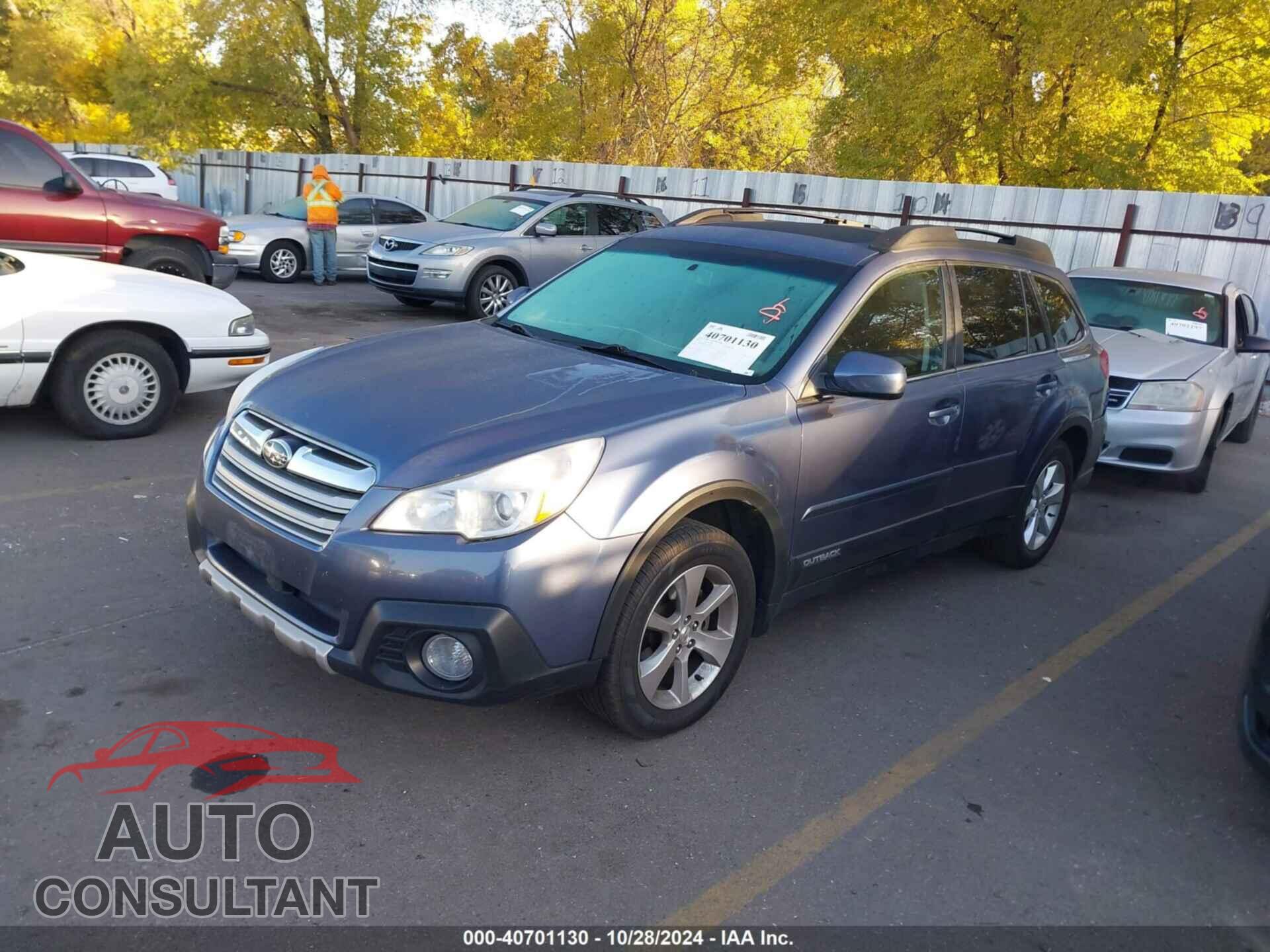 SUBARU OUTBACK 2014 - 4S4BRBLC5E3296411