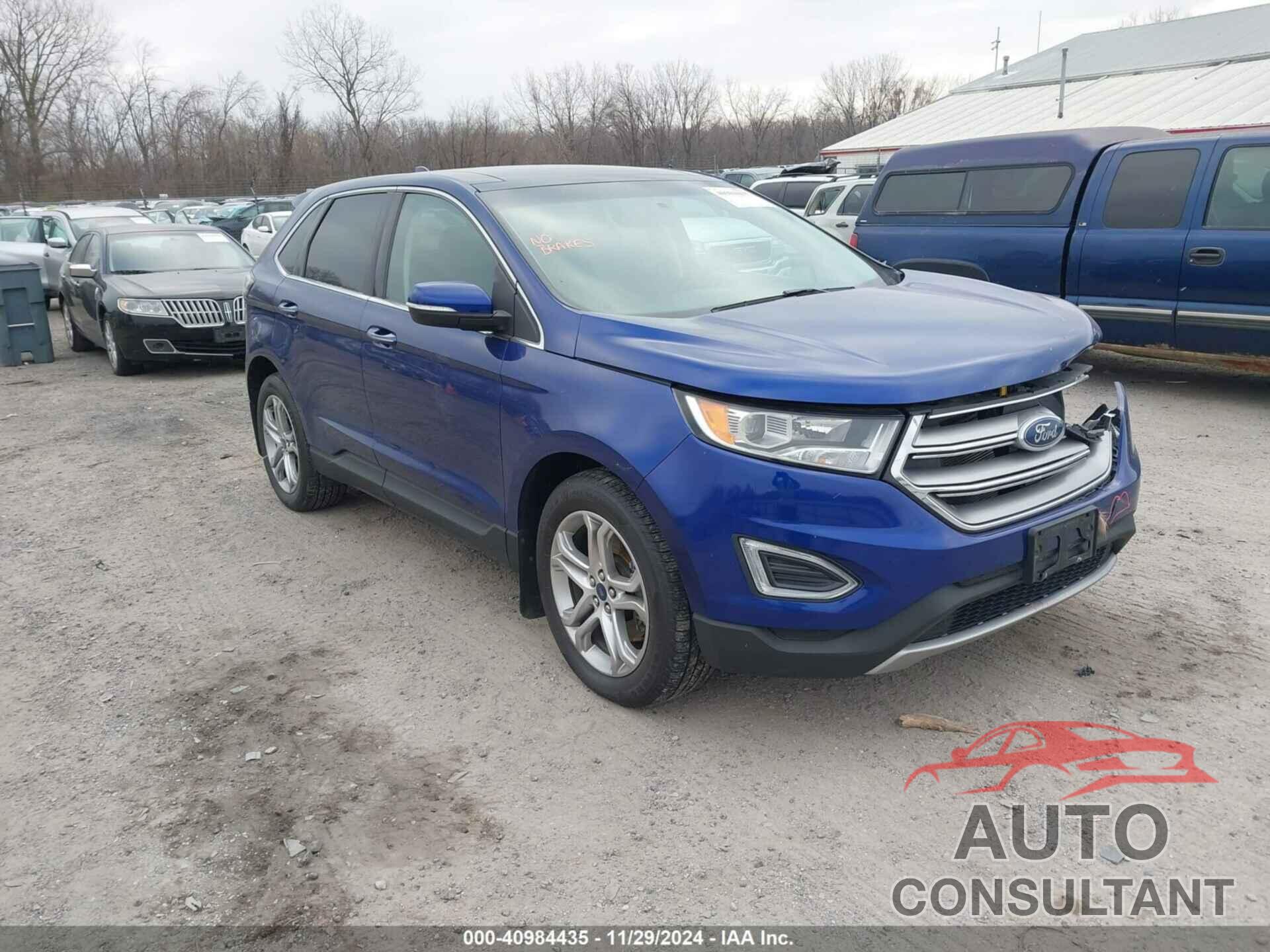 FORD EDGE 2015 - 2FMPK4K87FBB00862