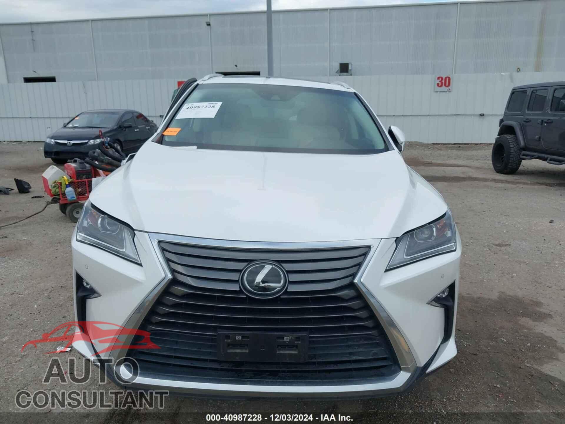 LEXUS RX 350 2017 - 2T2ZZMCA7HC087370