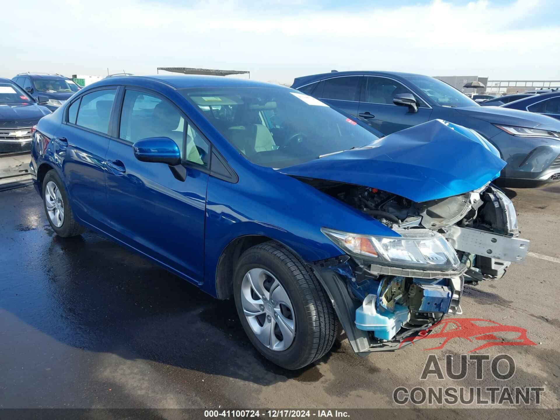 HONDA CIVIC 2014 - 2HGFB2F52EH511622