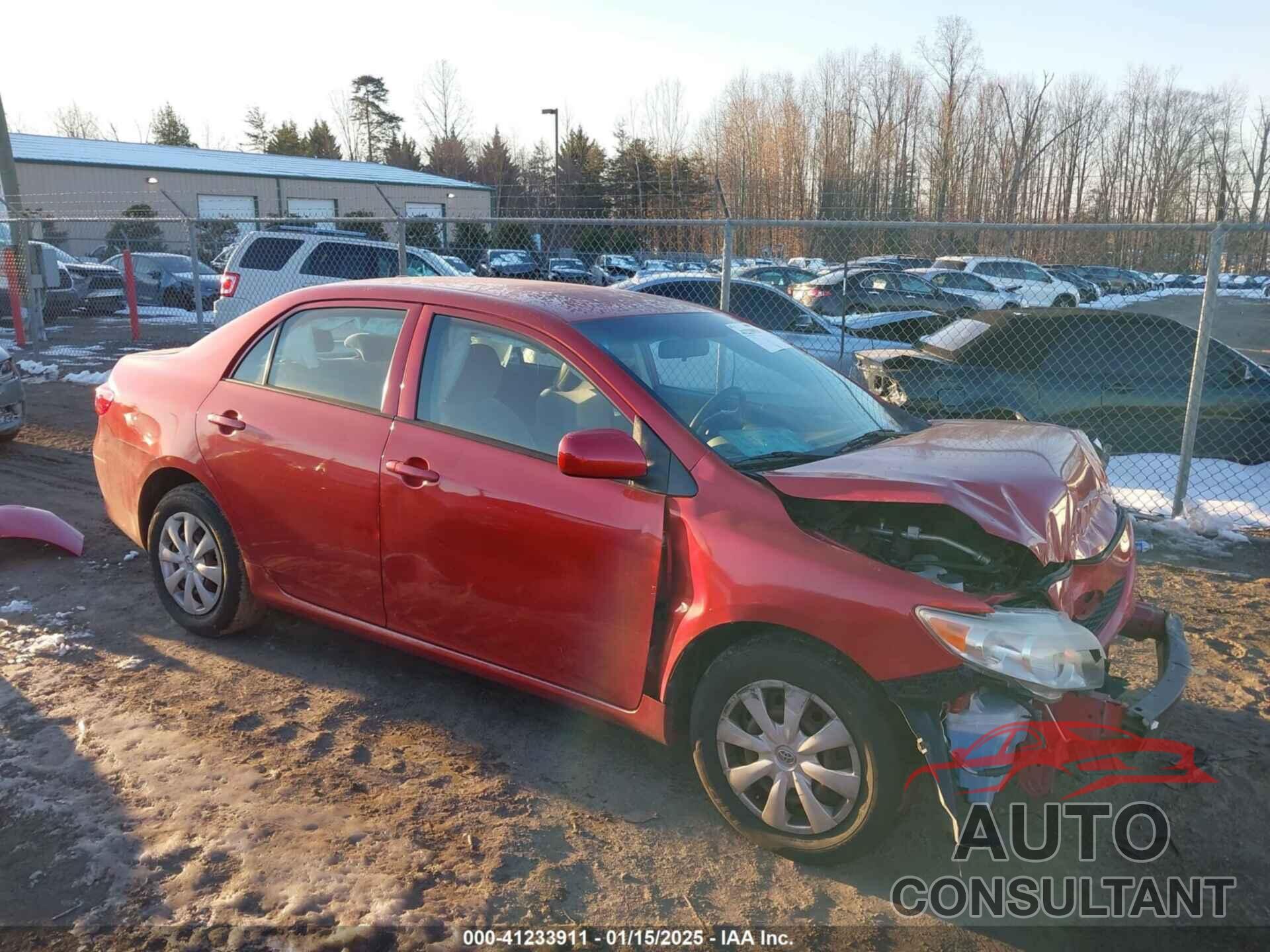 TOYOTA COROLLA 2009 - JTDBL40E299049924