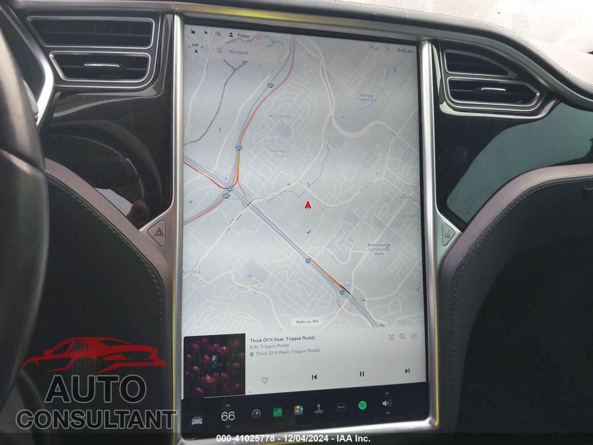 TESLA MODEL S 2013 - 5YJSA1AC8DFP10789