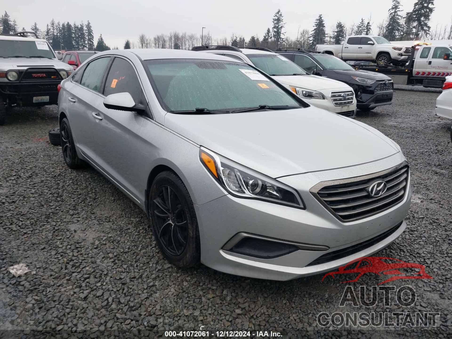 HYUNDAI SONATA 2017 - 5NPE24AA4HH449873