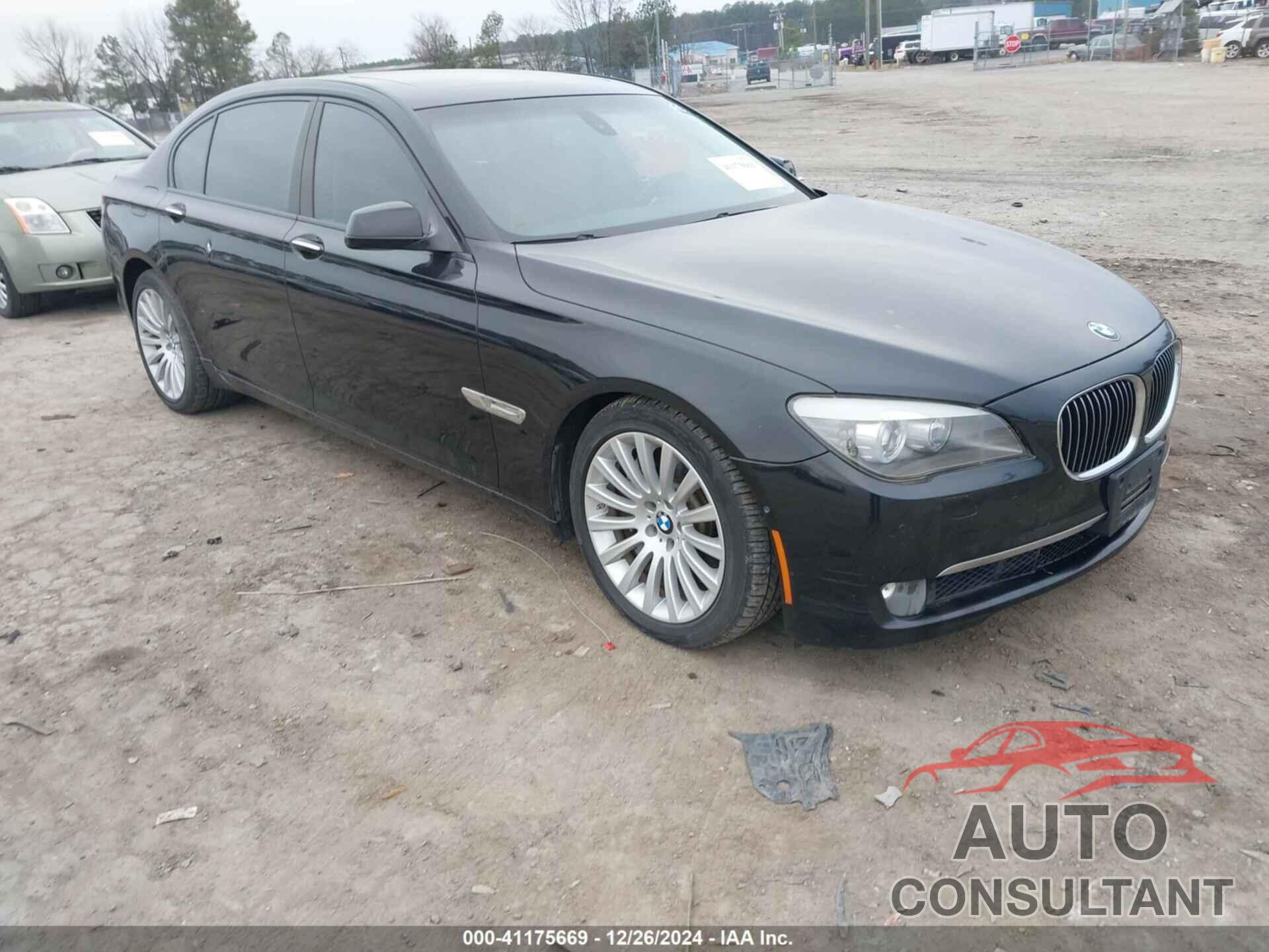 BMW 750LI 2009 - WBAKB83529CY61102