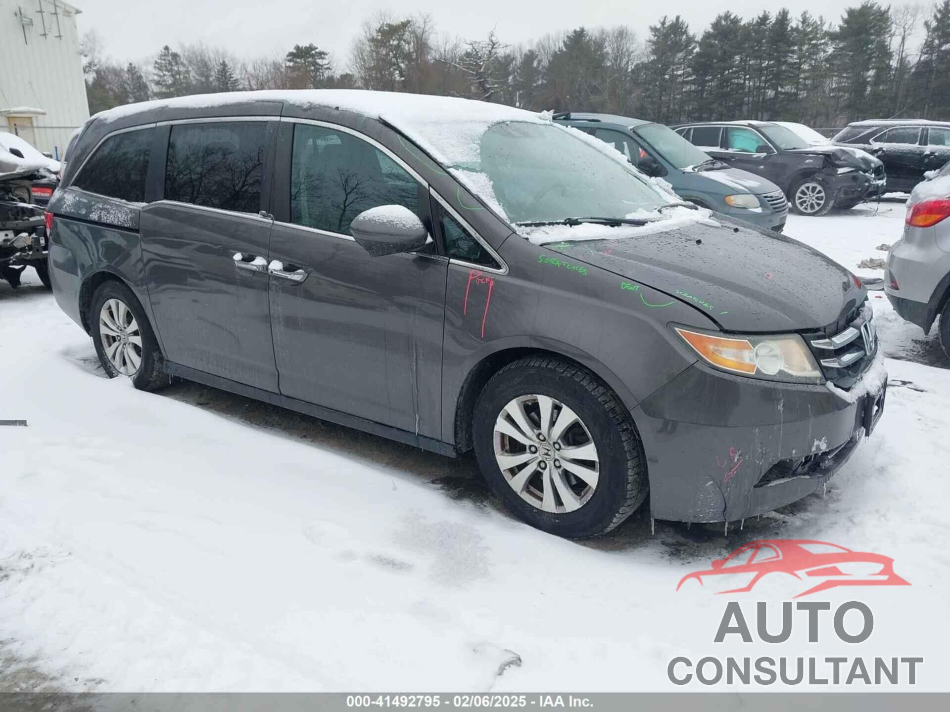 HONDA ODYSSEY 2014 - 5FNRL5H63EB136670