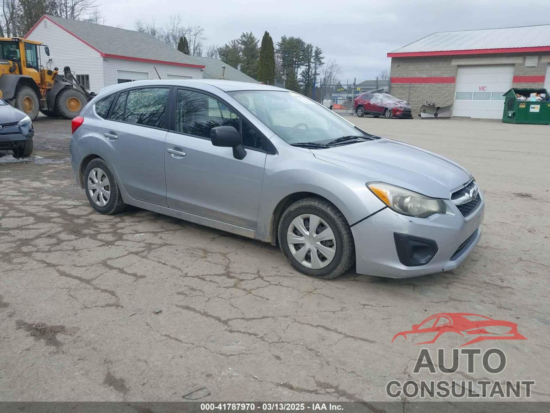 SUBARU IMPREZA 2012 - JF1GPAA61CH217376