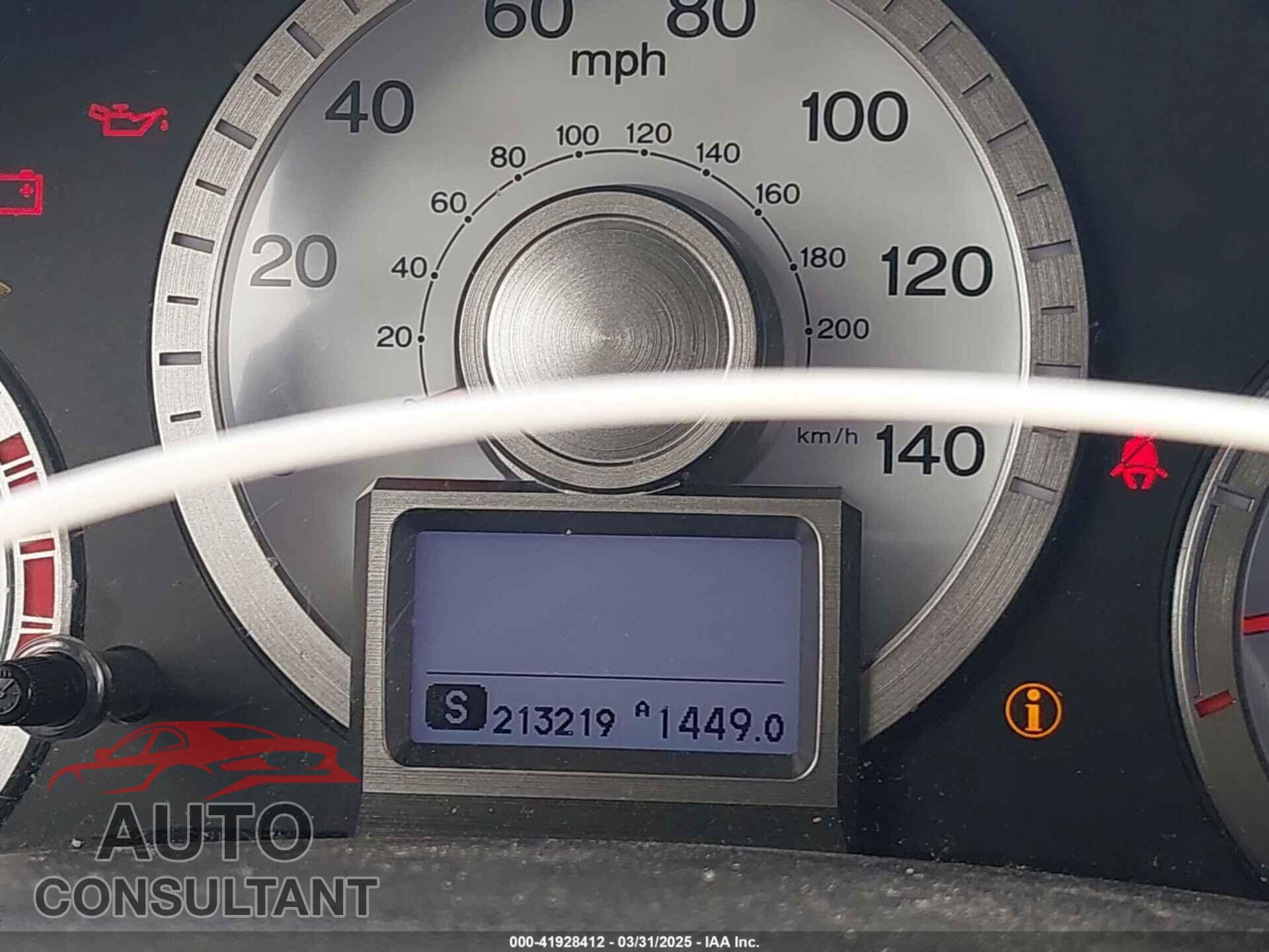 HONDA PILOT 2010 - 5FNYF4H95AB040721