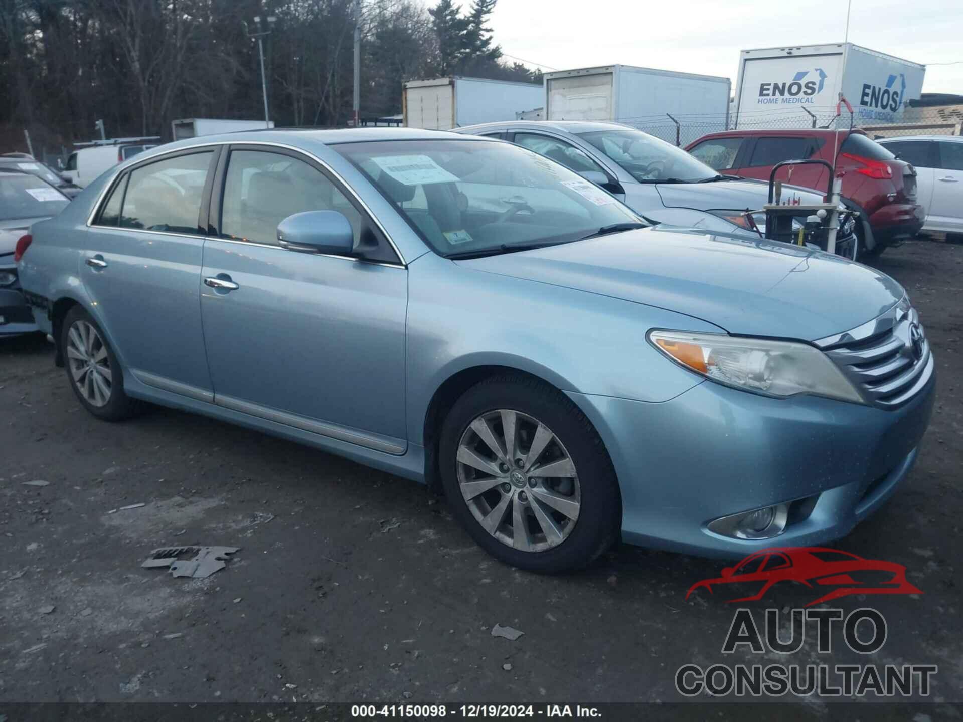 TOYOTA AVALON 2011 - 4T1BK3DB6BU409790