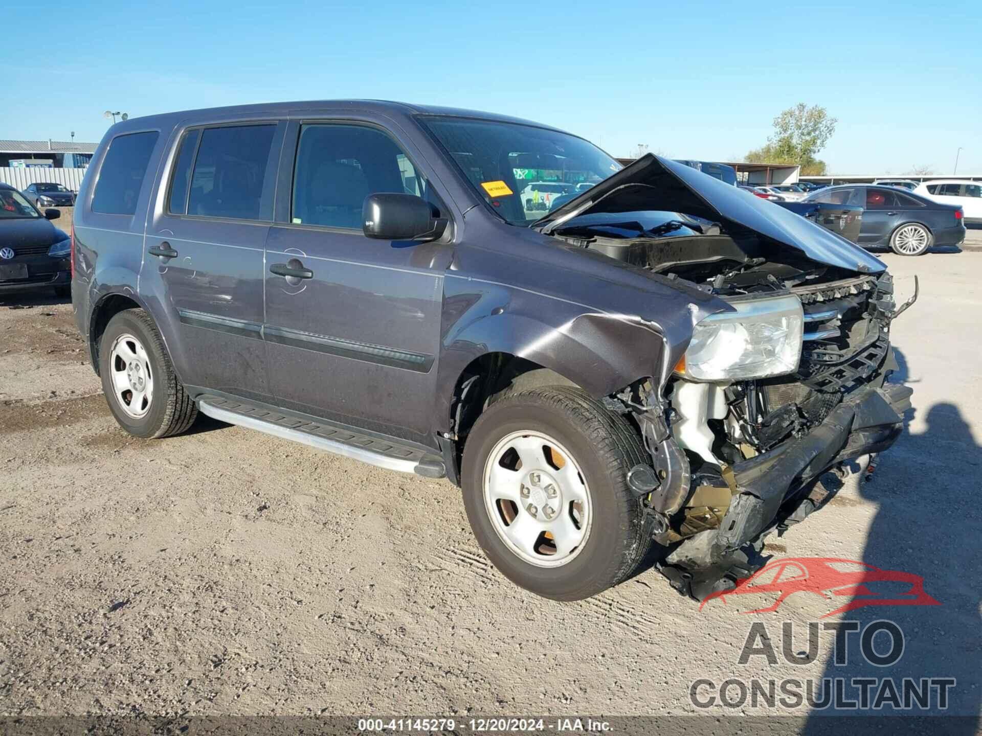 HONDA PILOT 2015 - 5FNYF3H27FB031457