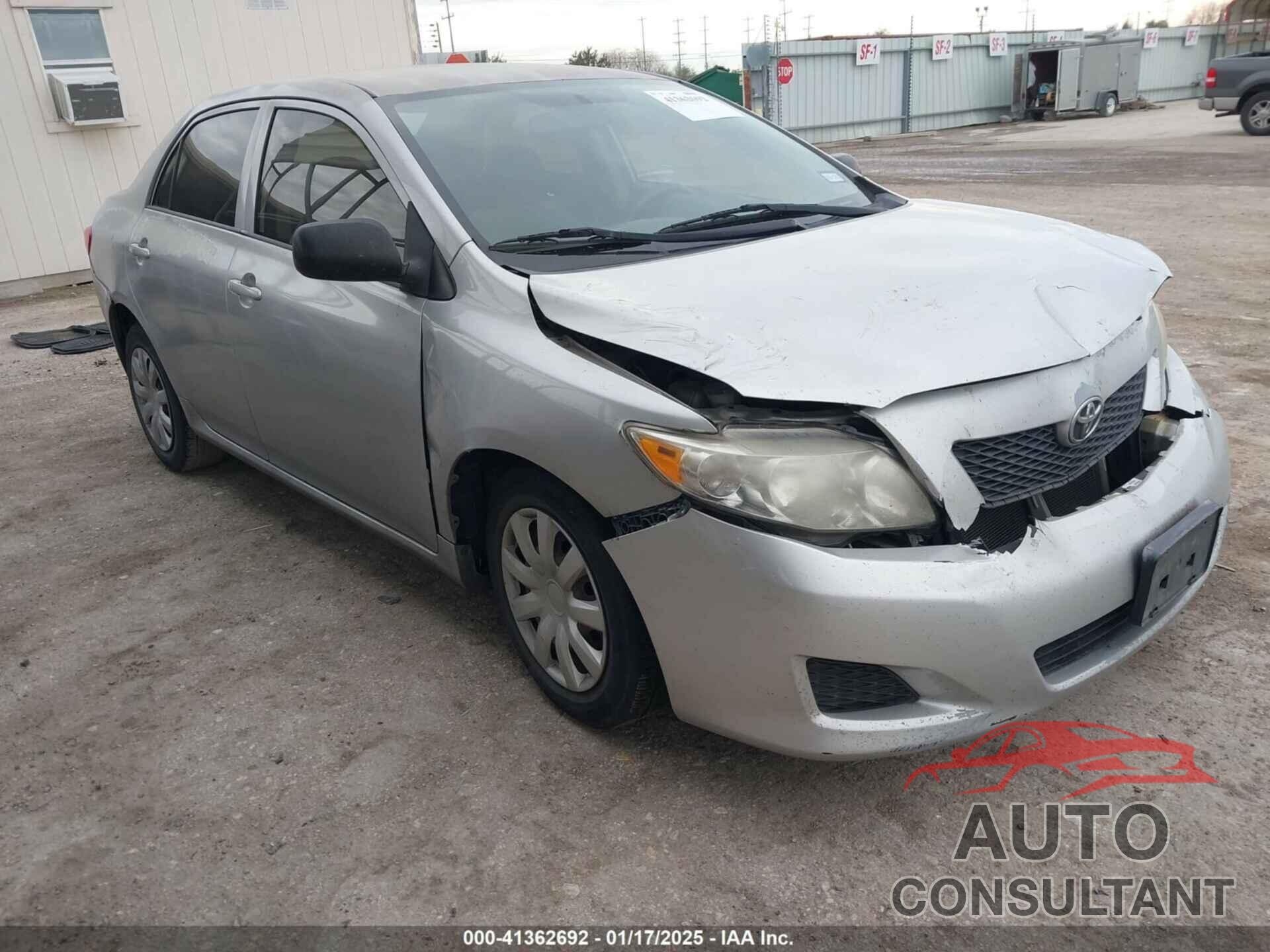 TOYOTA COROLLA 2009 - JTDBL40E699051613