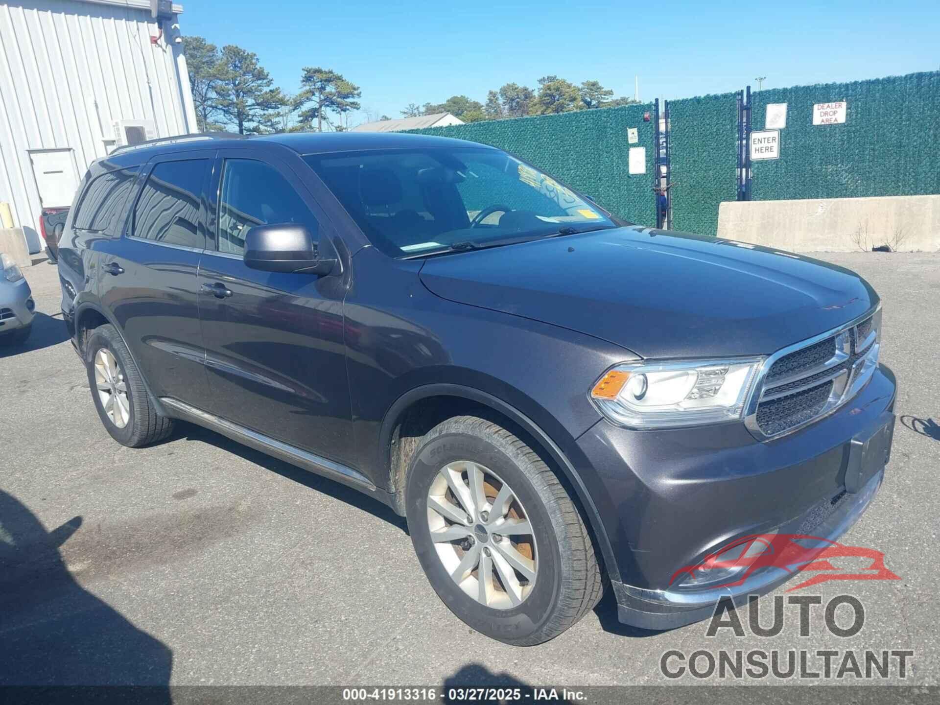 DODGE DURANGO 2014 - 1C4RDJAG7EC287291