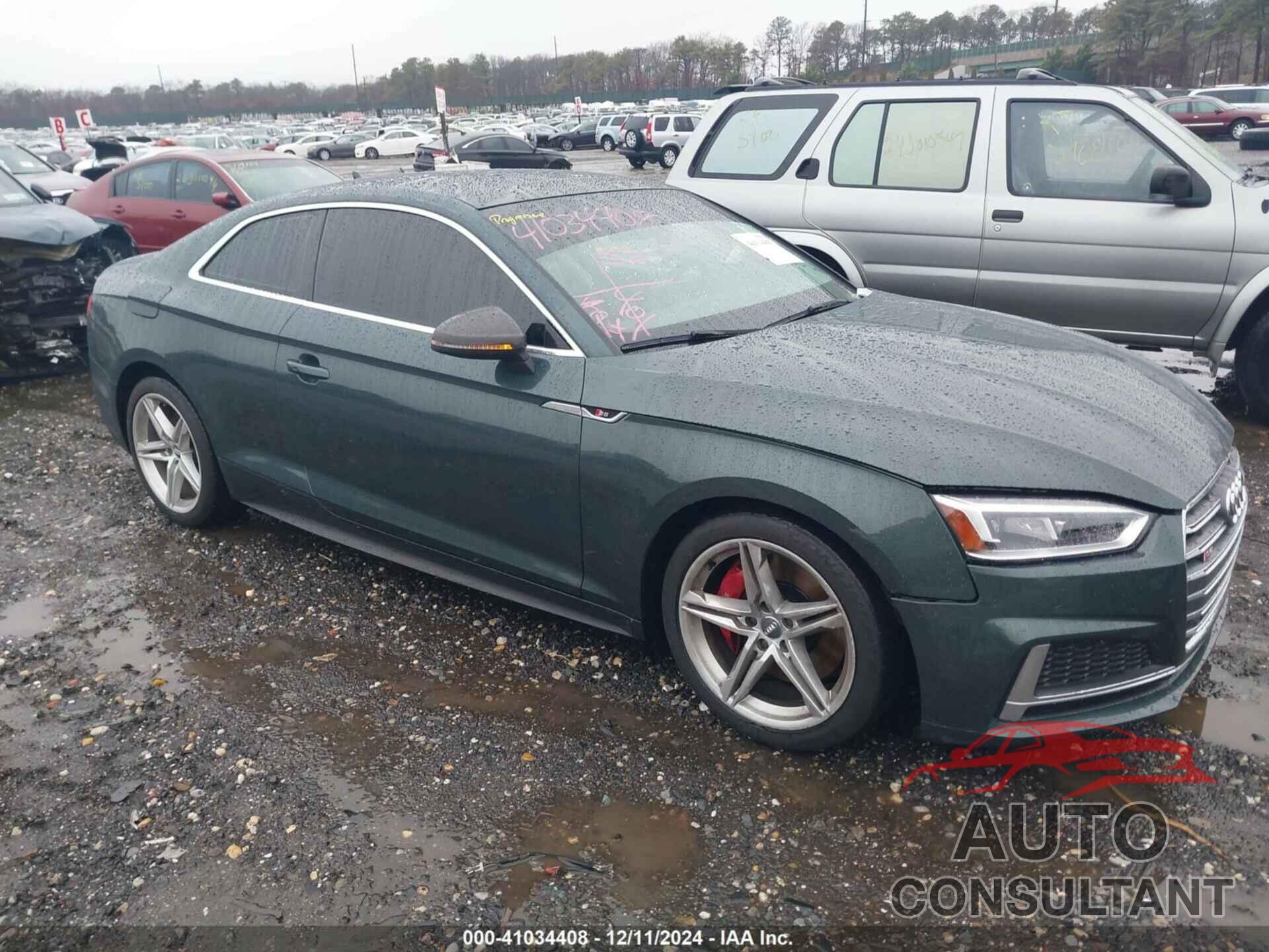 AUDI S5 2018 - WAUP4AF59JA004147