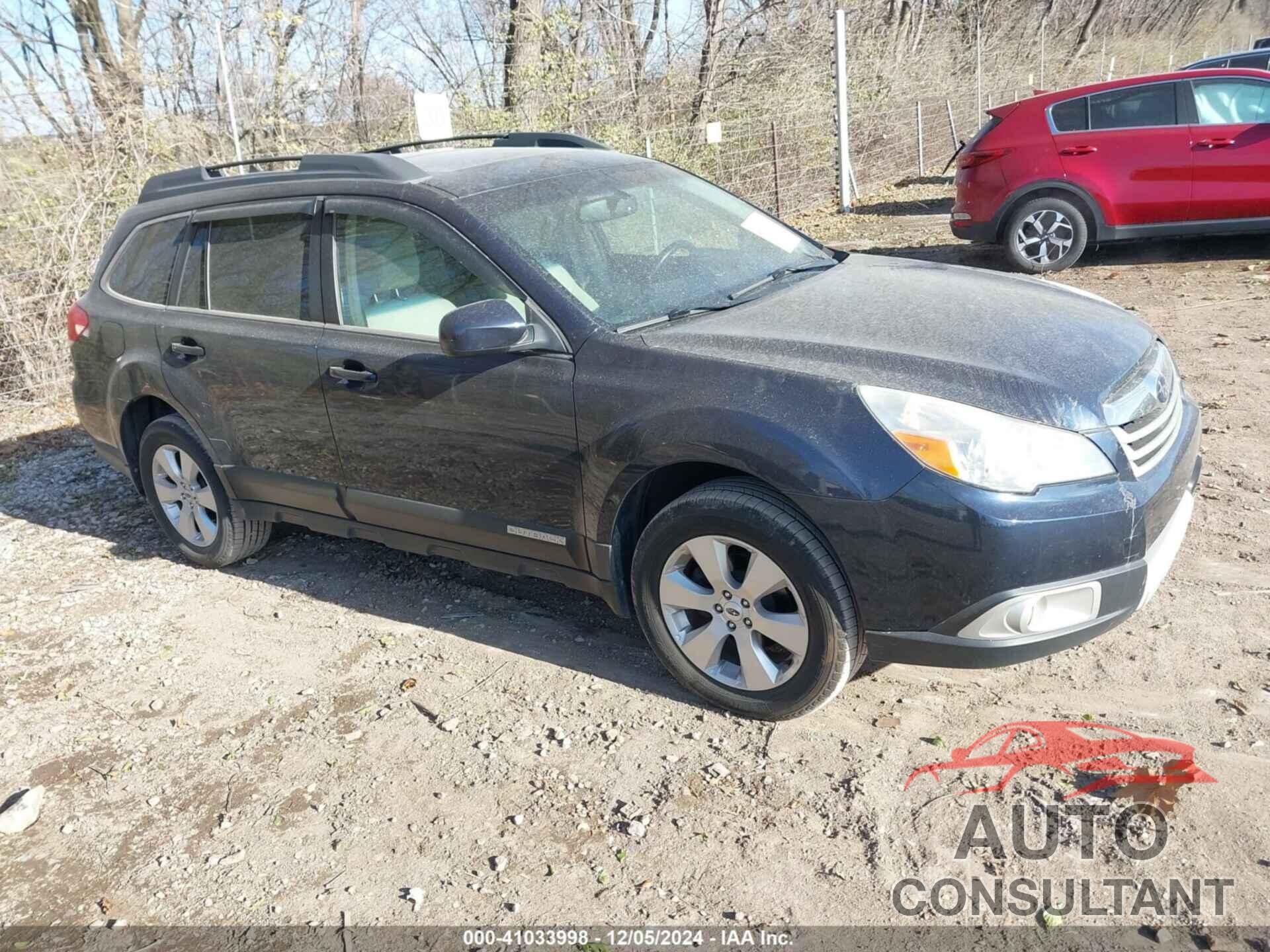 SUBARU OUTBACK 2012 - 4S4BRCKC7C3283471