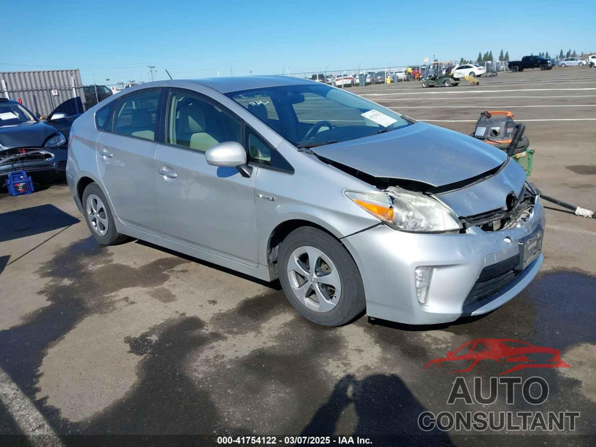 TOYOTA PRIUS 2013 - JTDKN3DU8D5575688