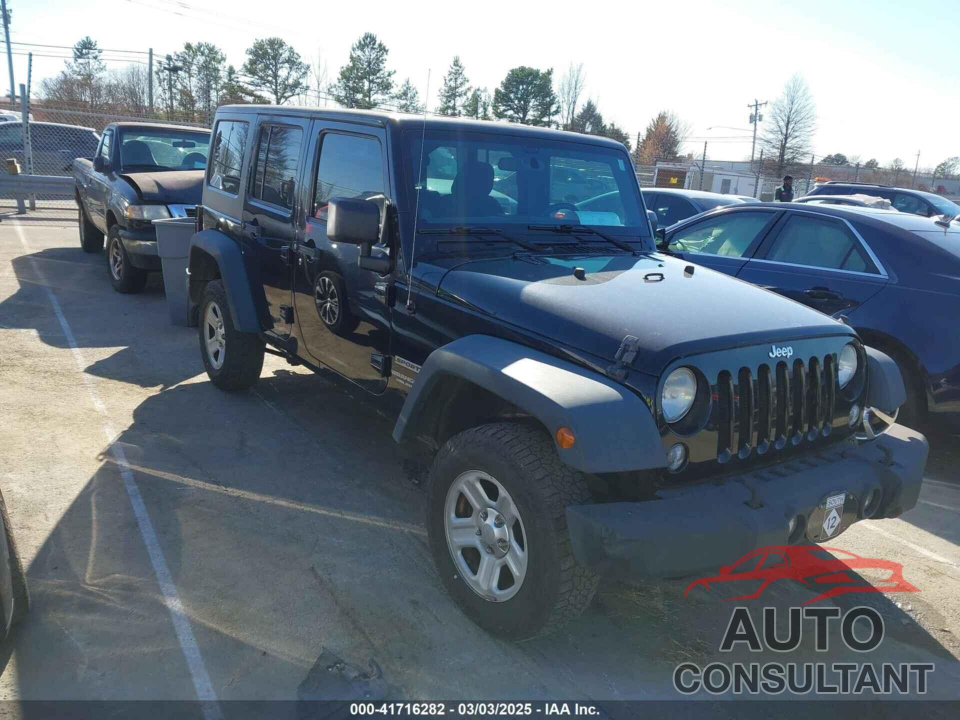 JEEP WRANGLER UNLIMITED 2014 - 1C4BJWDG4EL258026
