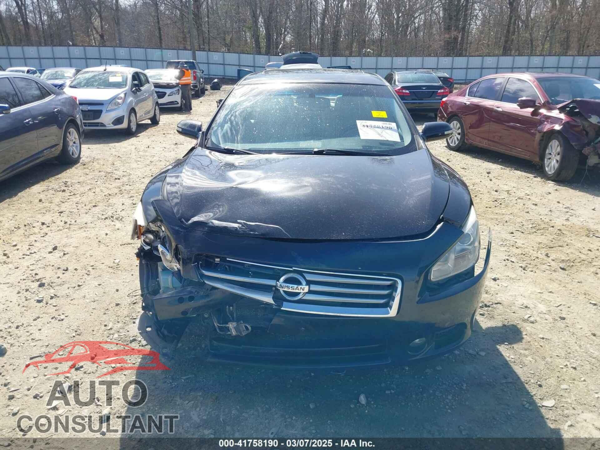 NISSAN MAXIMA 2012 - 1N4AA5AP1CC860802