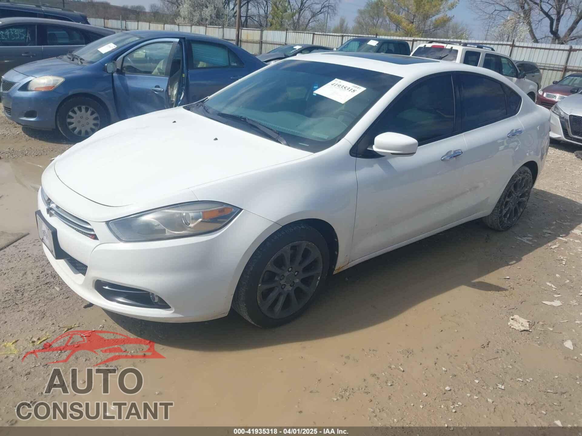 DODGE DART 2013 - 1C3CDFCA4DD123053
