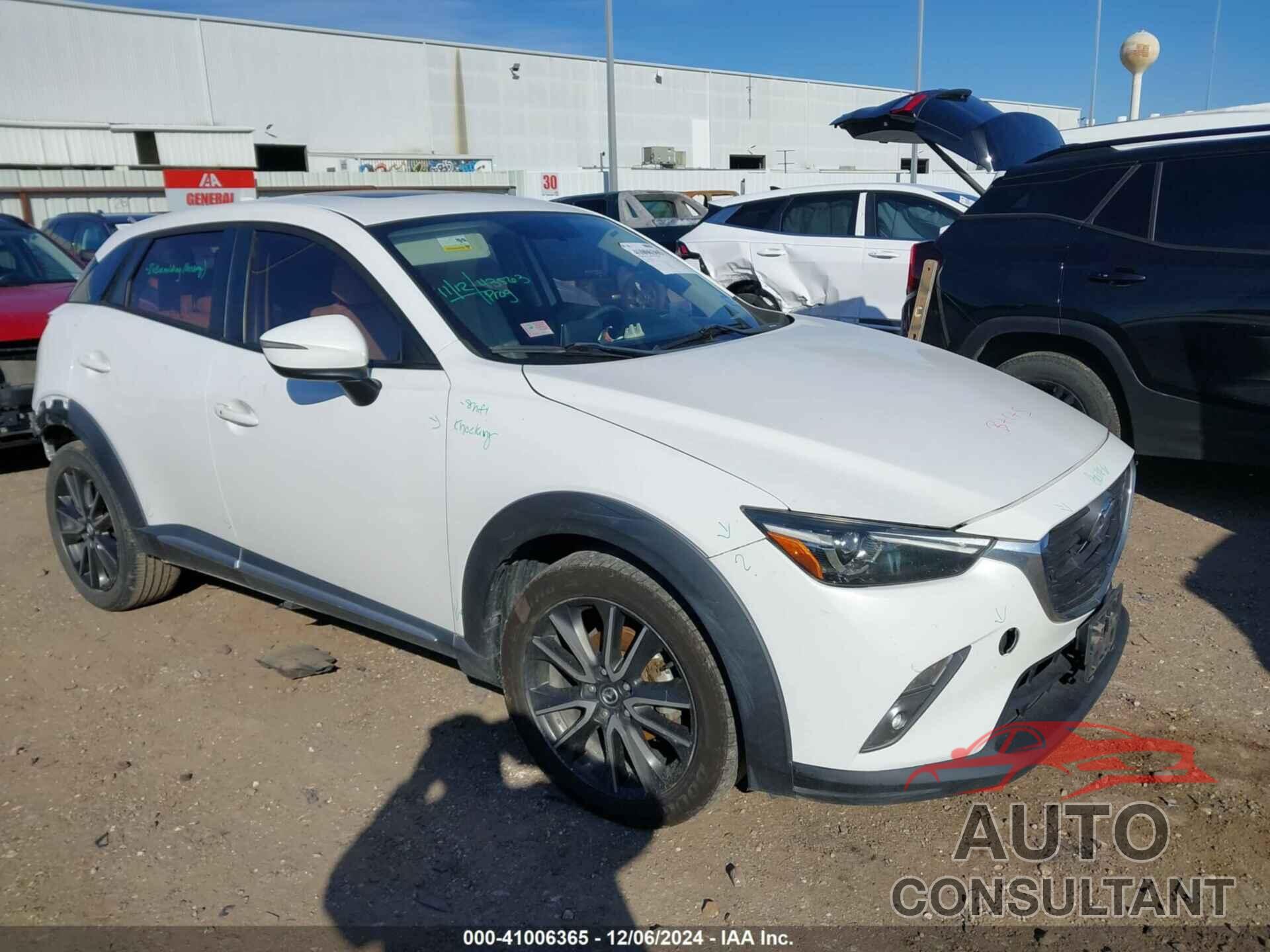 MAZDA CX-3 2016 - JM1DKBD73G0126944