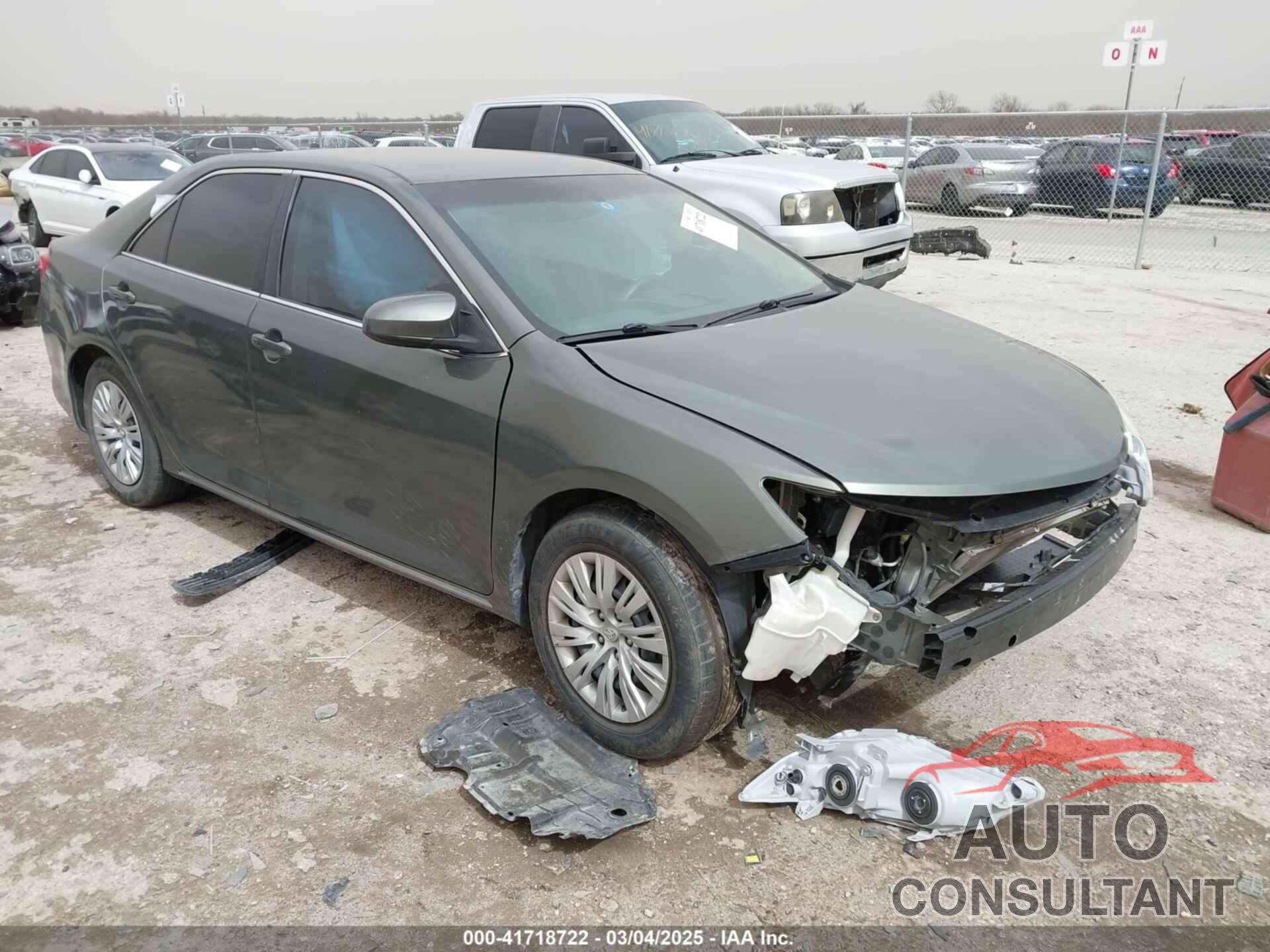 TOYOTA CAMRY 2012 - 4T1BF1FK4CU531006