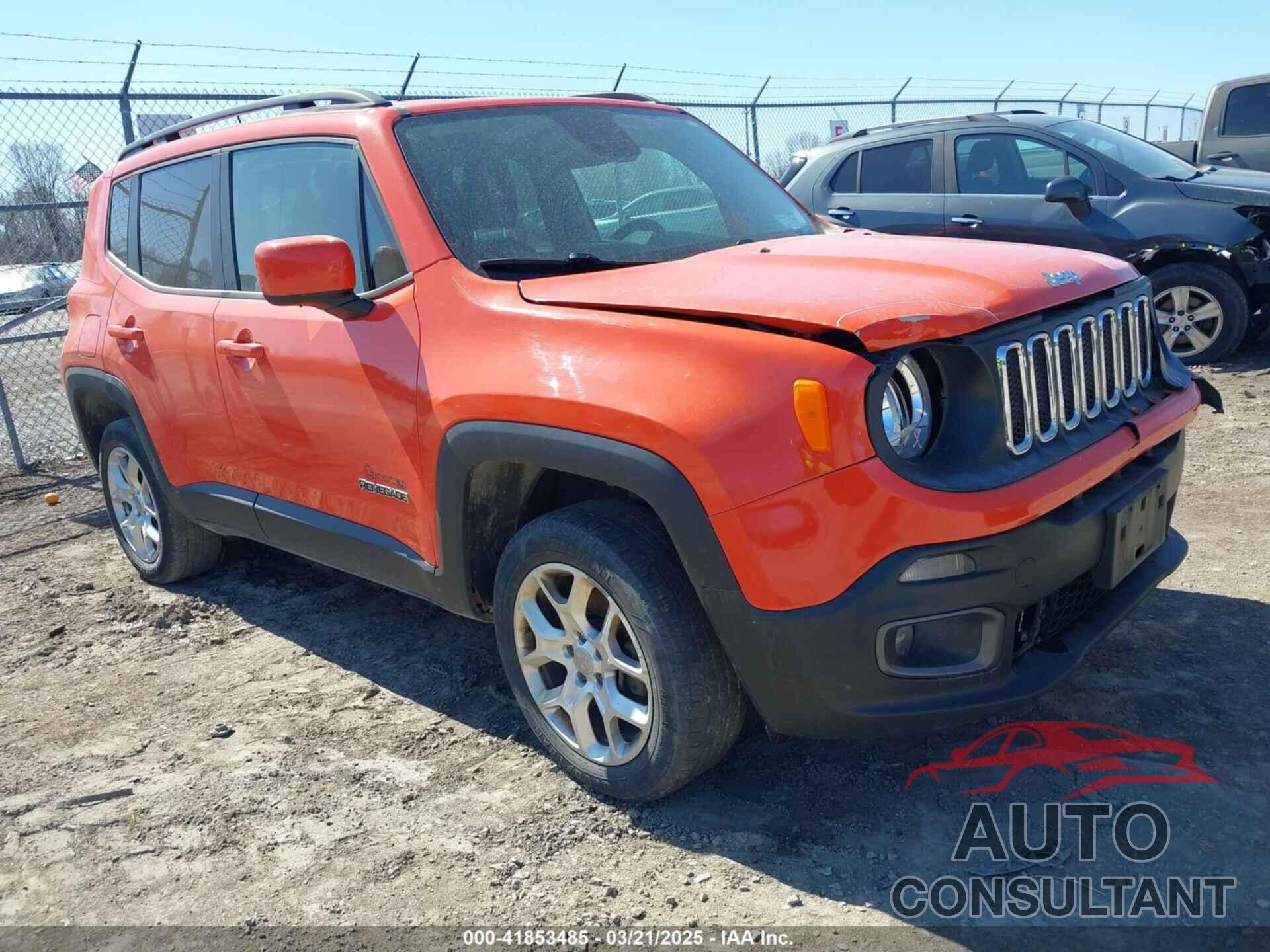 JEEP RENEGADE 2015 - ZACCJBBT7FPB40787