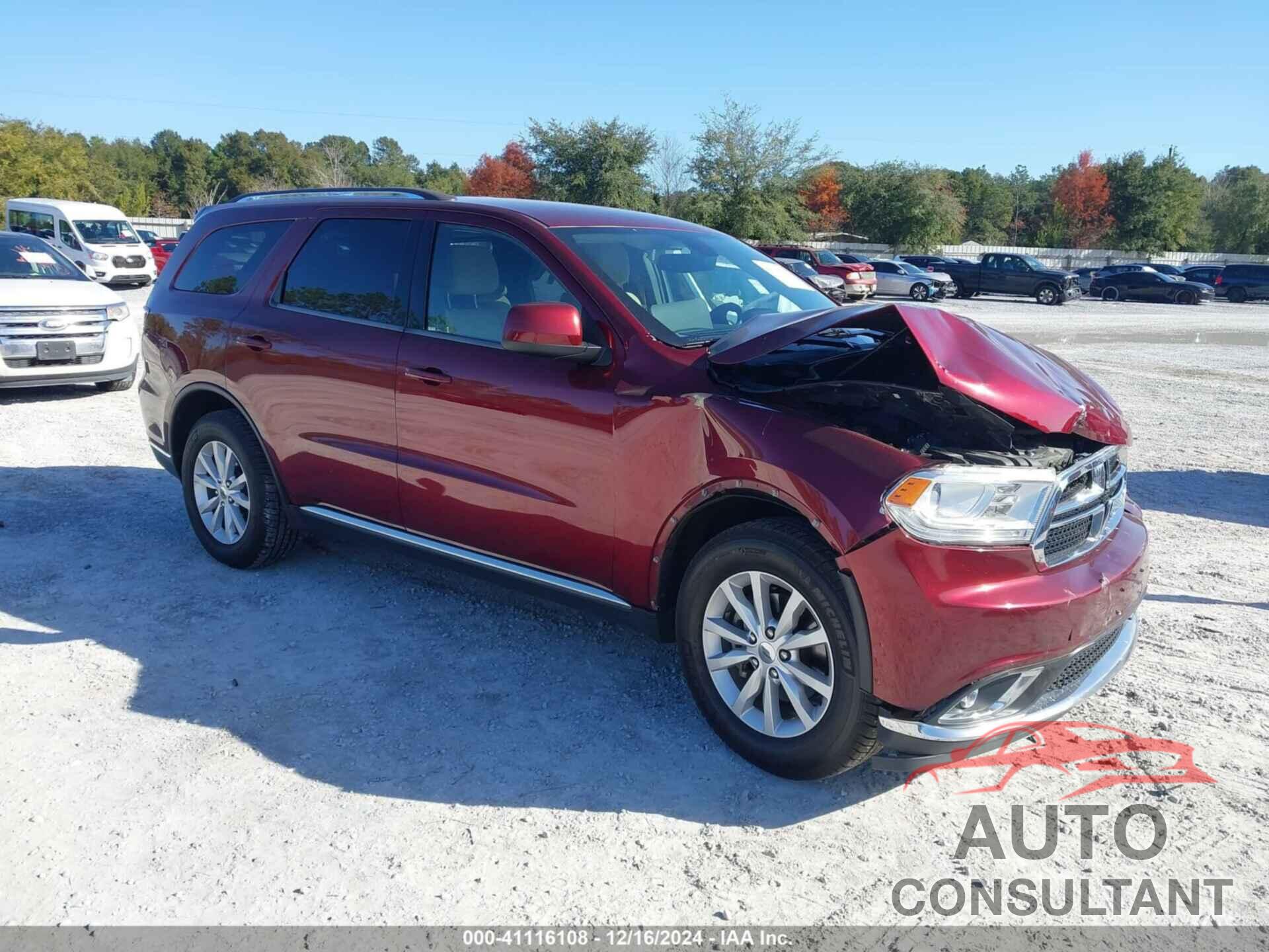 DODGE DURANGO 2019 - 1C4RDHAG9KC755185