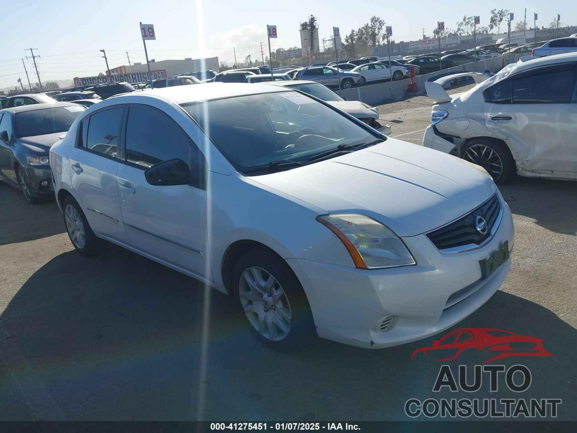 NISSAN SENTRA 2012 - 3N1AB6APXCL772979