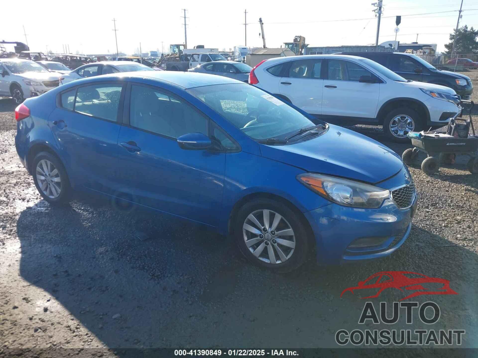 KIA FORTE 2014 - KNAFX4A6XE5206904