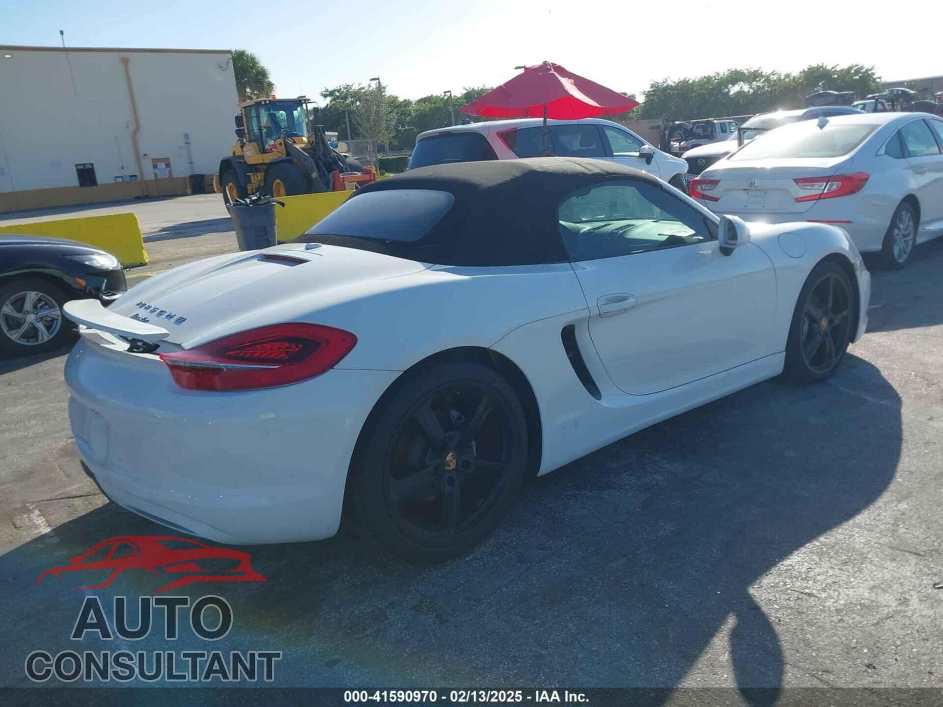 PORSCHE BOXSTER 2015 - WP0CA2A84FS120231