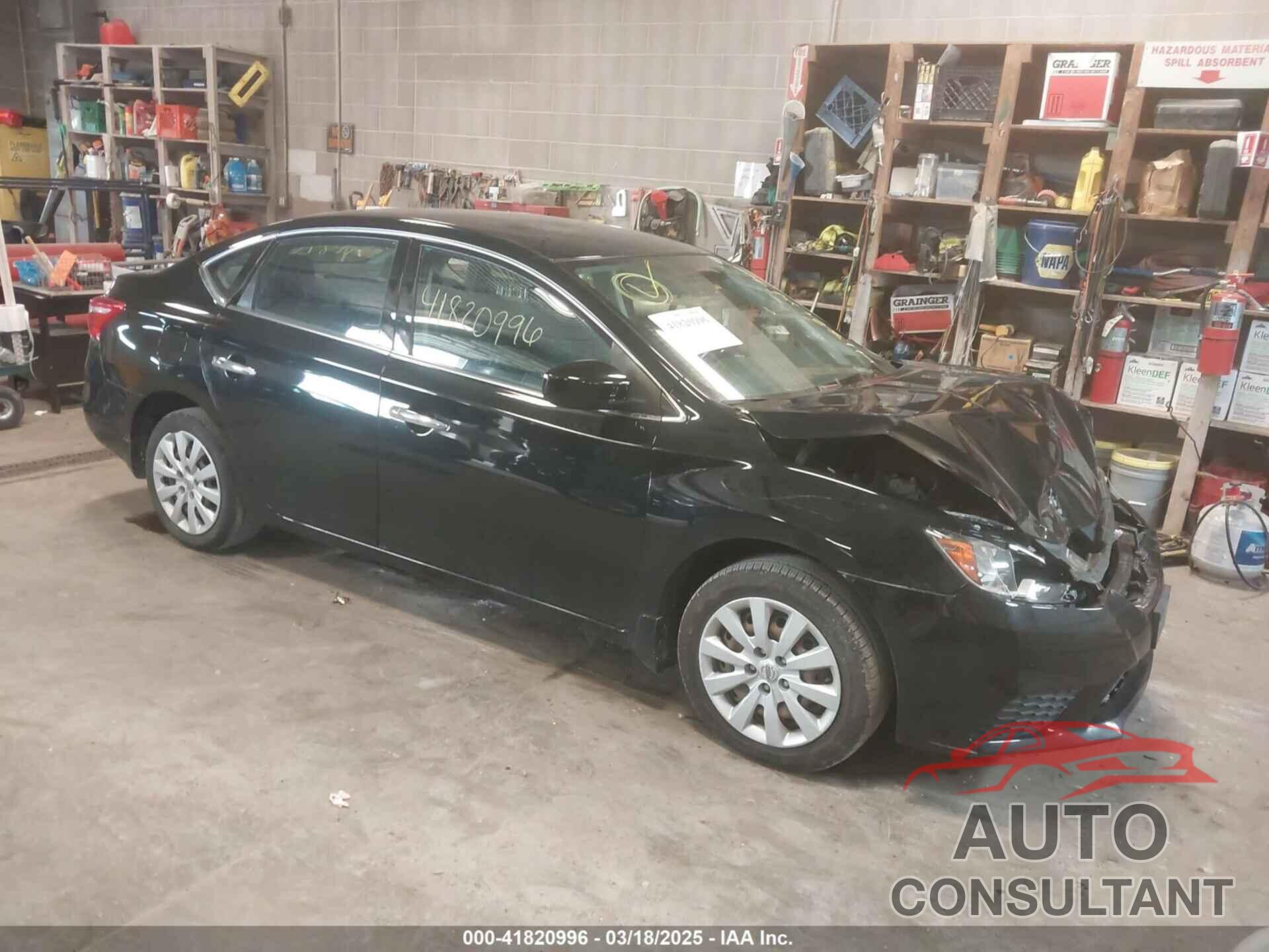NISSAN SENTRA 2019 - 3N1AB7AP6KY431733