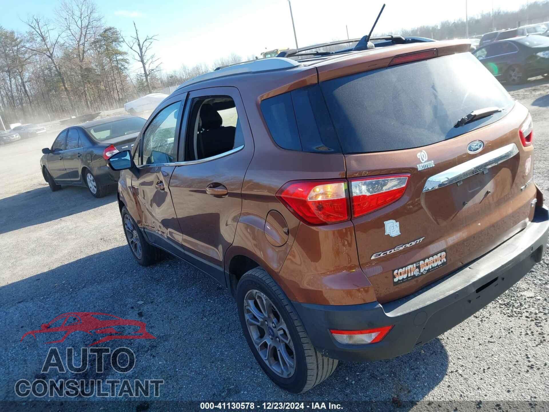 FORD ECOSPORT 2019 - MAJ6S3KL5KC260236