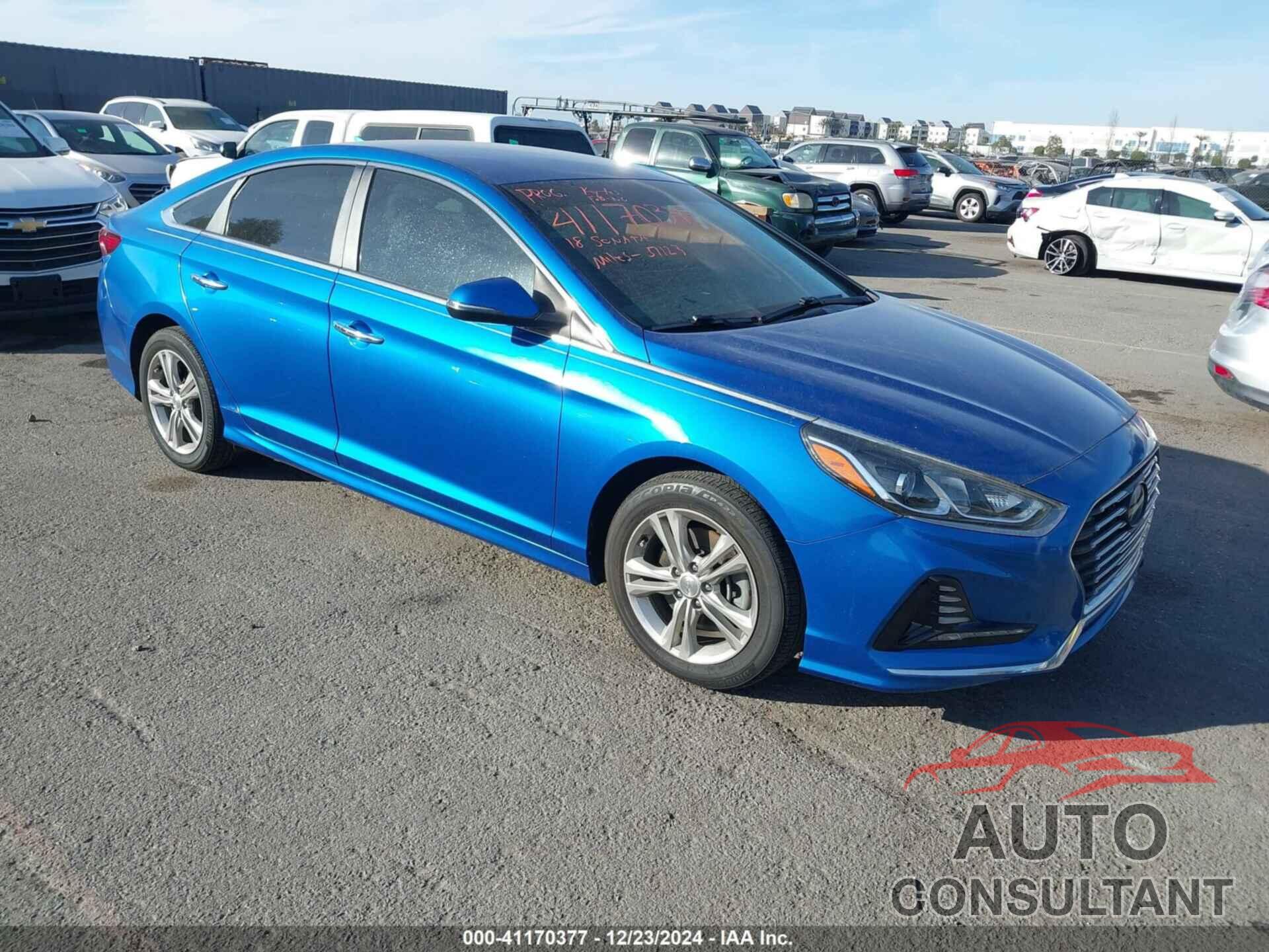 HYUNDAI SONATA 2018 - 5NPE34AFXJH684213