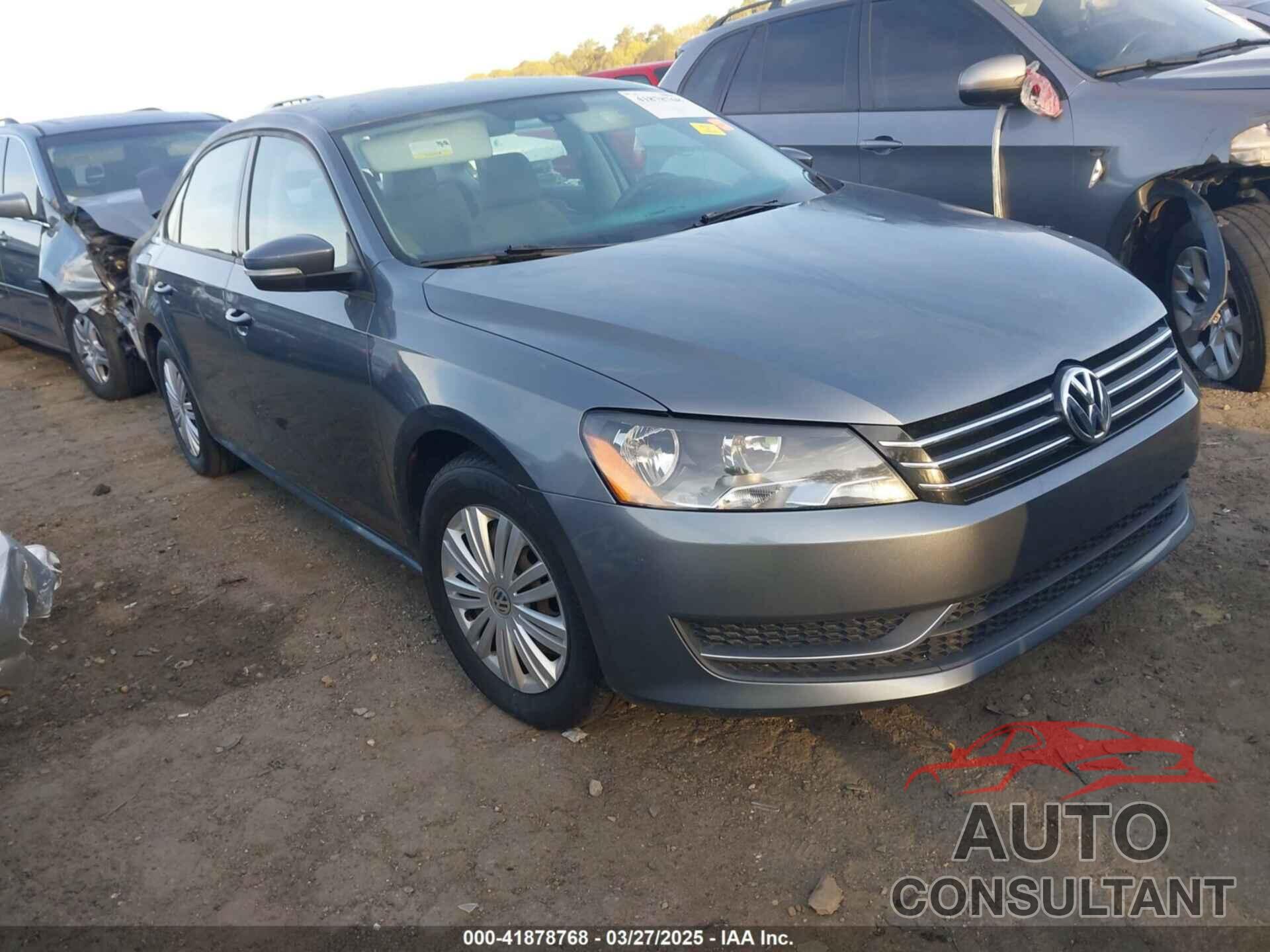 VOLKSWAGEN PASSAT 2014 - 1VWAP7A30EC038302