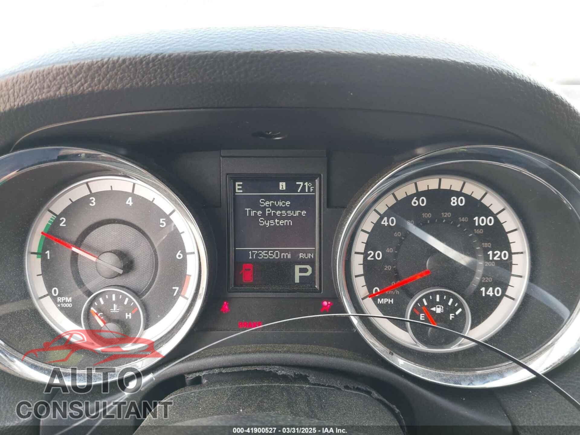 DODGE DURANGO 2013 - 1C4RDJEG0DC665962