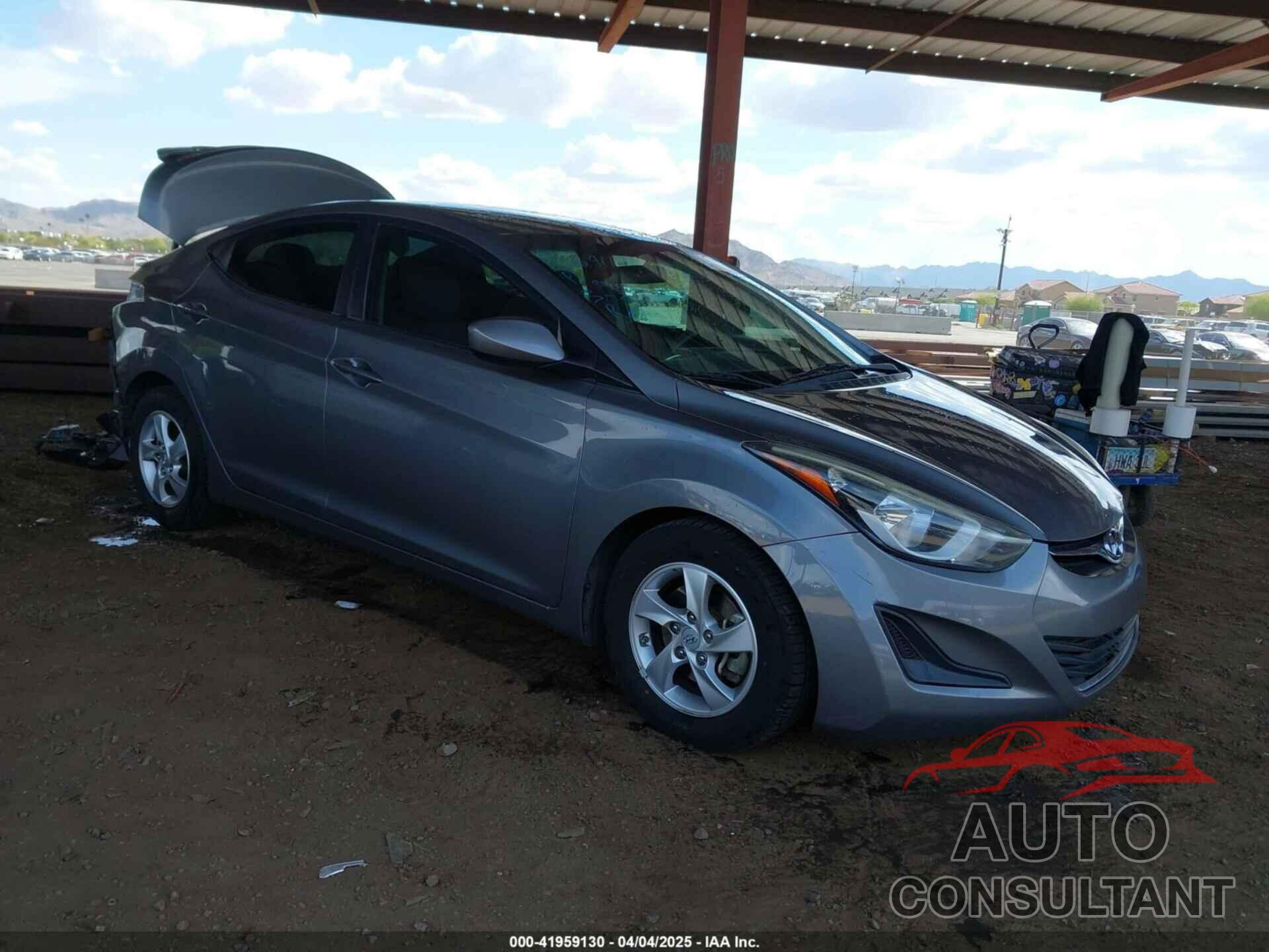 HYUNDAI ELANTRA 2014 - 5NPDH4AE8EH525264