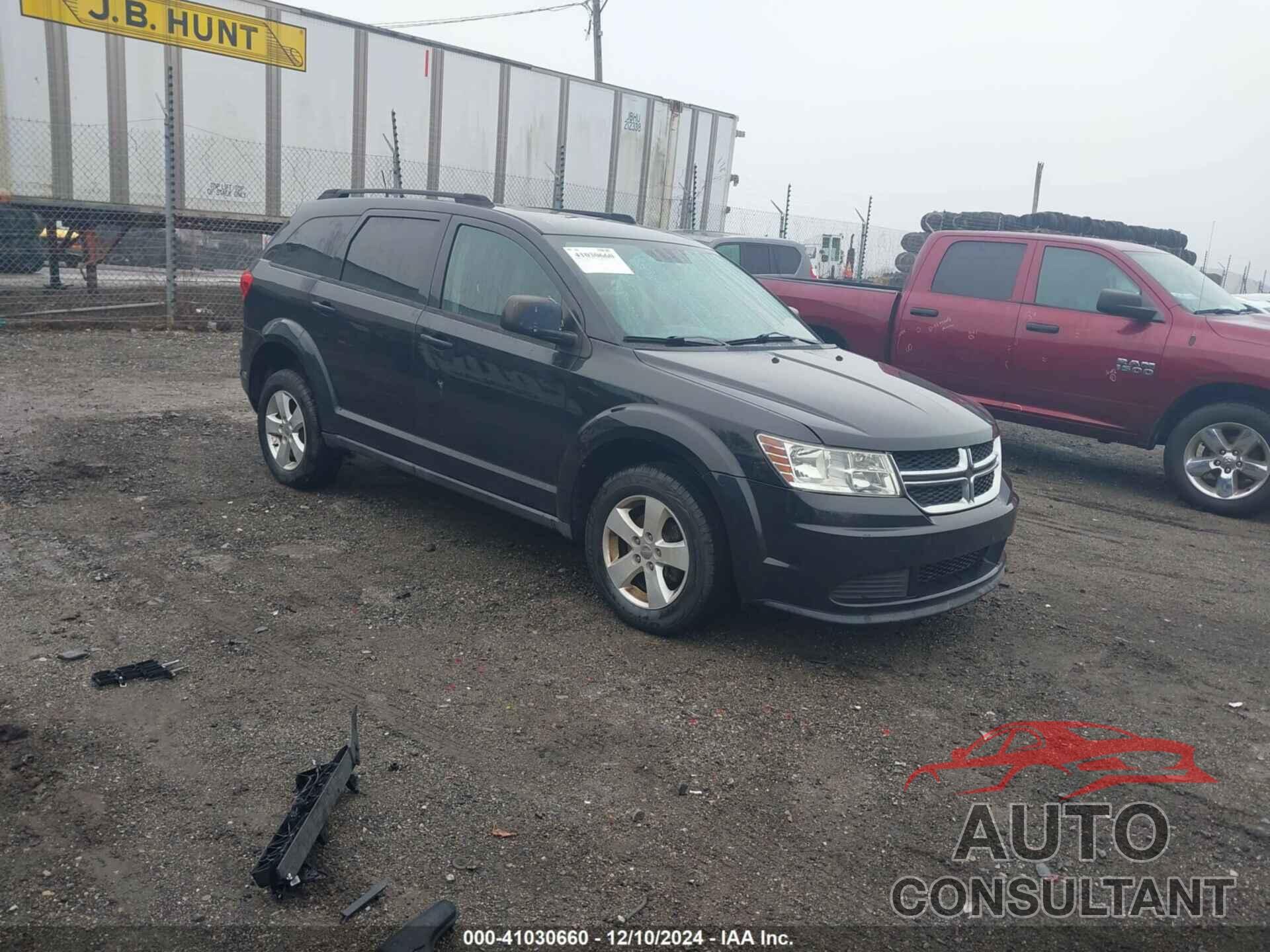 DODGE JOURNEY 2012 - 3C4PDCAB6CT184260