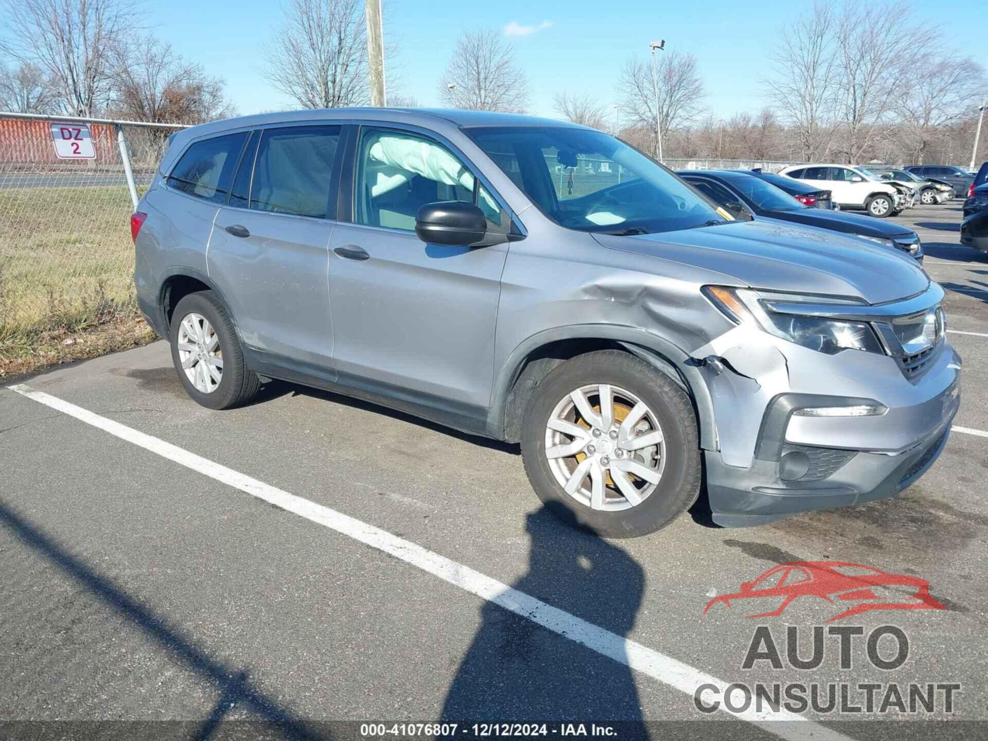 HONDA PILOT 2019 - 5FNYF6H11KB009506