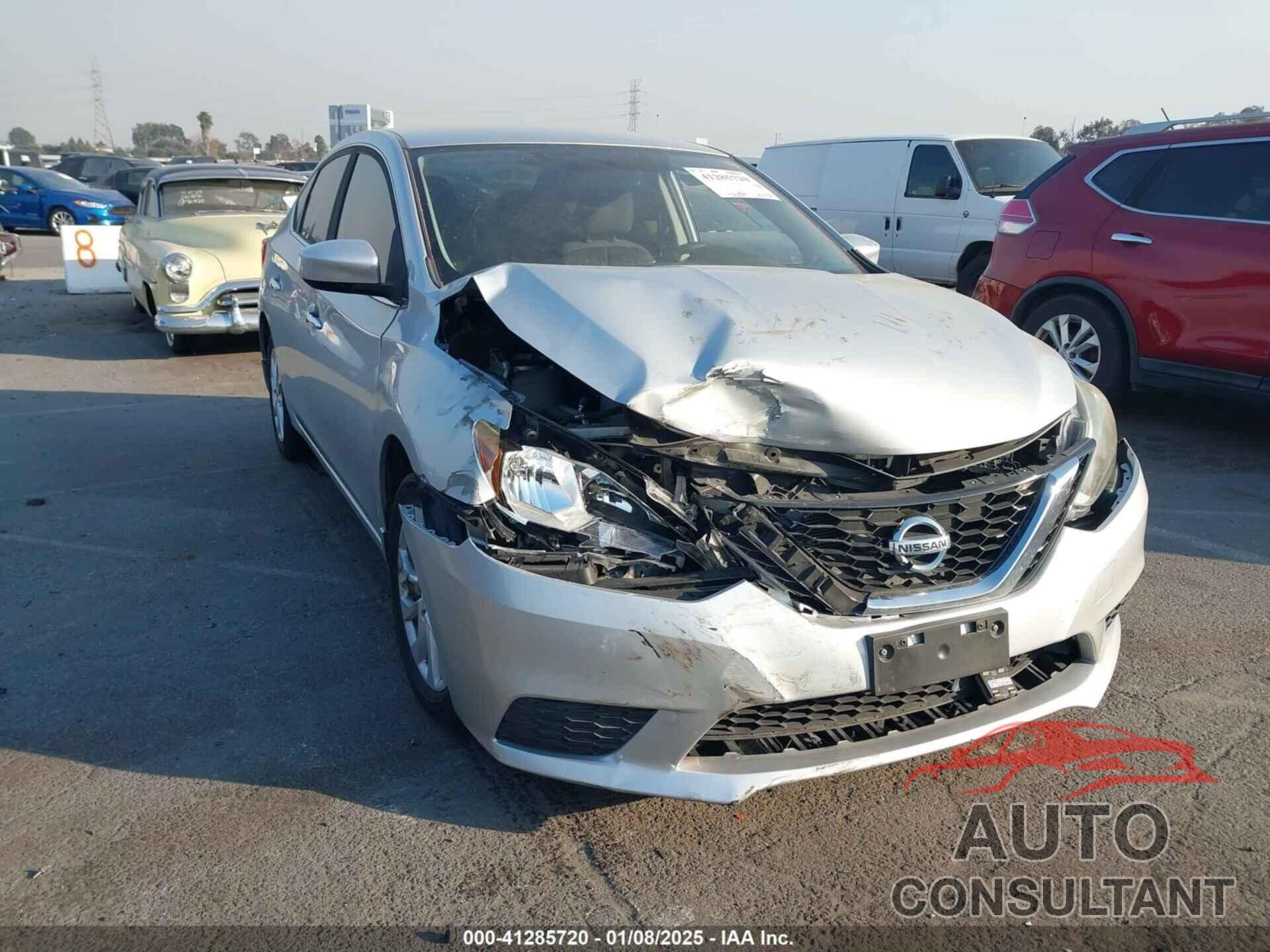 NISSAN SENTRA 2018 - 3N1AB7AP1JY206490